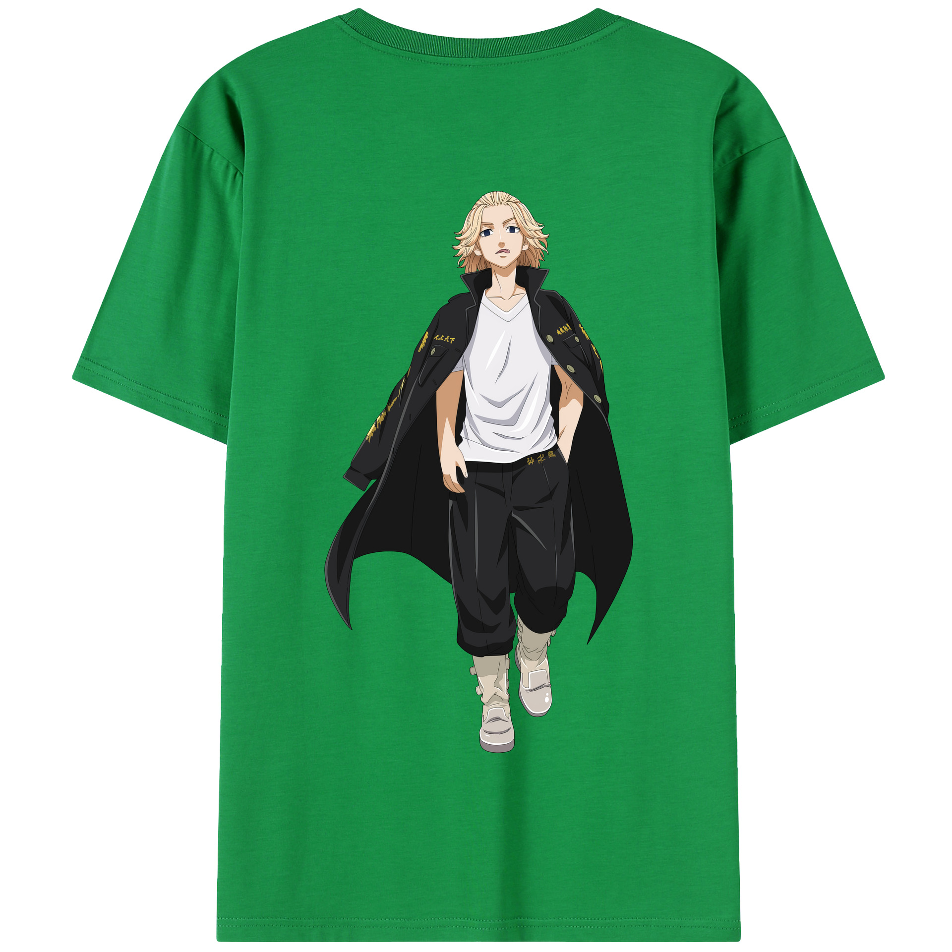 （画像用） 東京リベンジャーズ Tokyo Revengers 綿100％半袖Tシャツ（背面プリント）