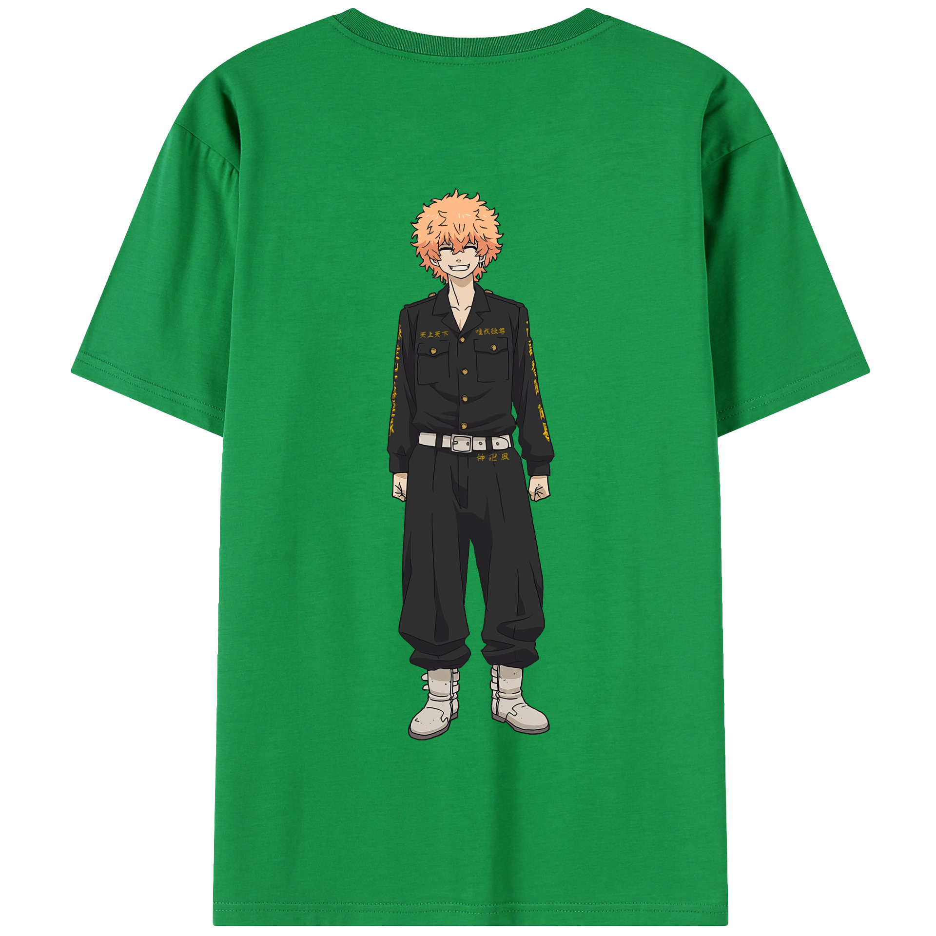 （画像用） 東京リベンジャーズ Tokyo Revengers 綿100％半袖Tシャツ（背面プリント）