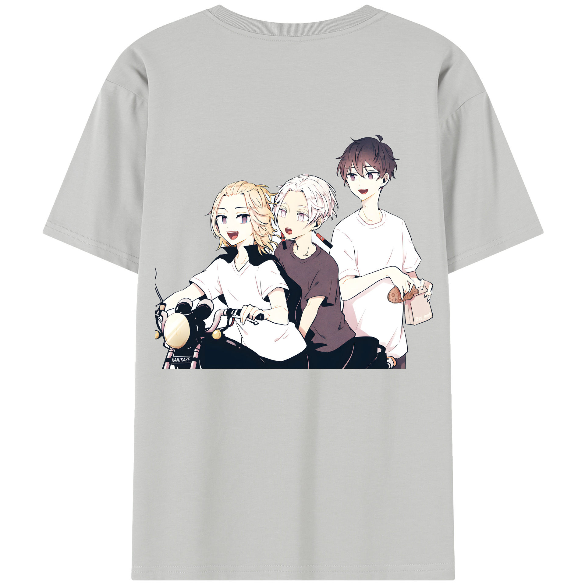 （画像用） 東京リベンジャーズ Tokyo Revengers 綿100％半袖Tシャツ（背面プリント）