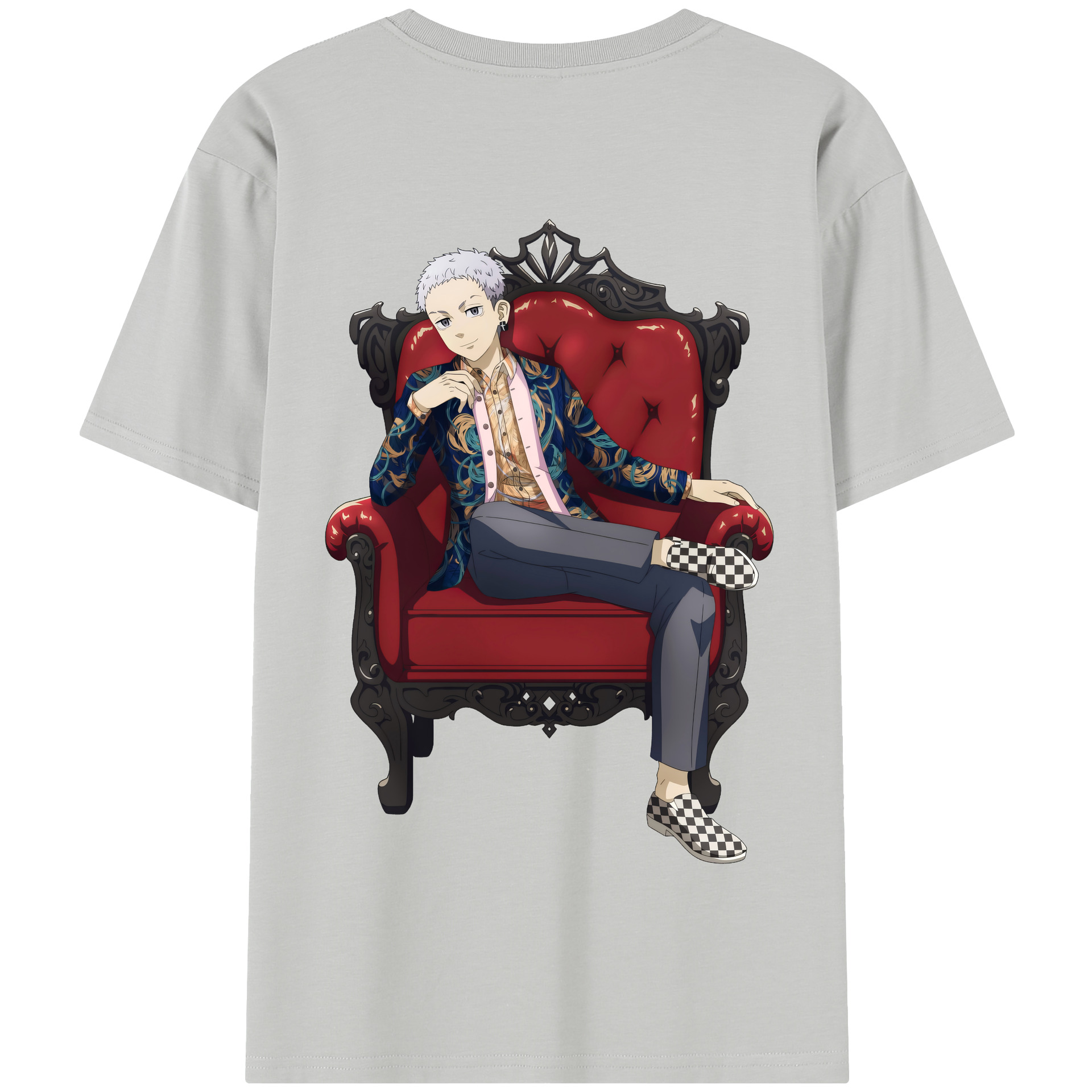 （画像用） 東京リベンジャーズ Tokyo Revengers 綿100％半袖Tシャツ（背面プリント）