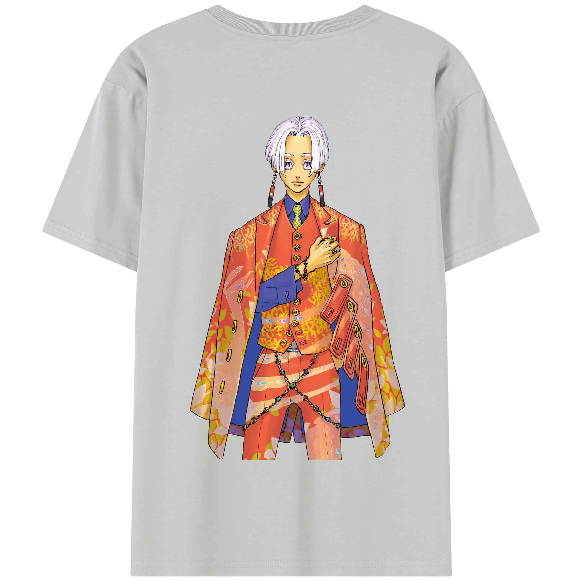（画像用） 東京リベンジャーズ Tokyo Revengers 綿100％半袖Tシャツ（背面プリント）