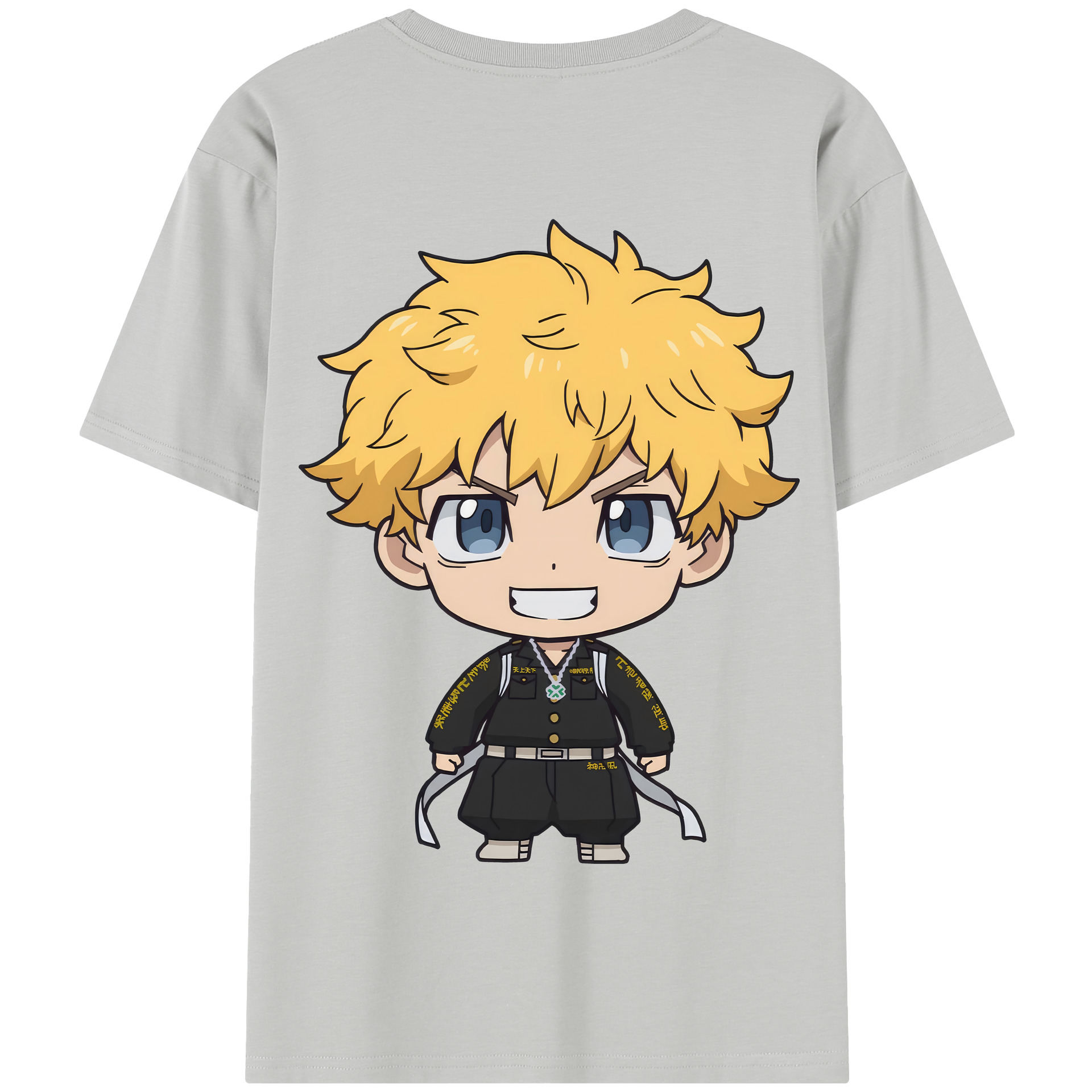 （画像用） 東京リベンジャーズ Tokyo Revengers 綿100％半袖Tシャツ（背面プリント）