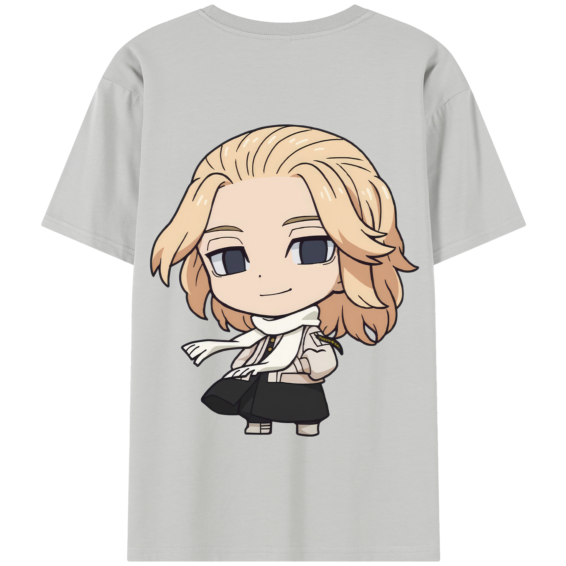 （画像用） 東京リベンジャーズ Tokyo Revengers 綿100％半袖Tシャツ（背面プリント）
