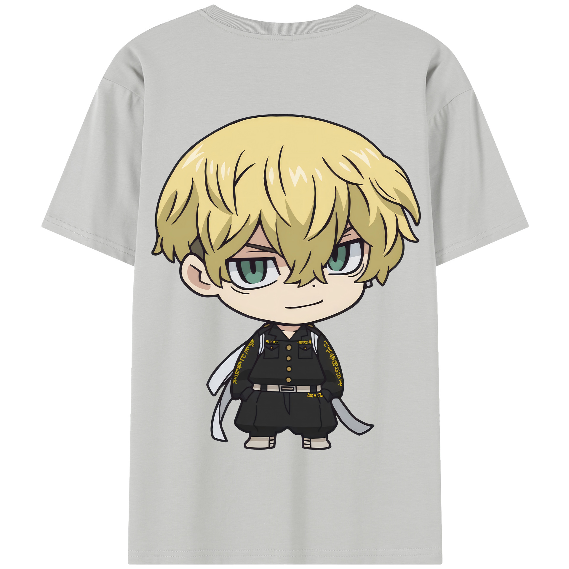 （画像用） 東京リベンジャーズ Tokyo Revengers 綿100％半袖Tシャツ（背面プリント）