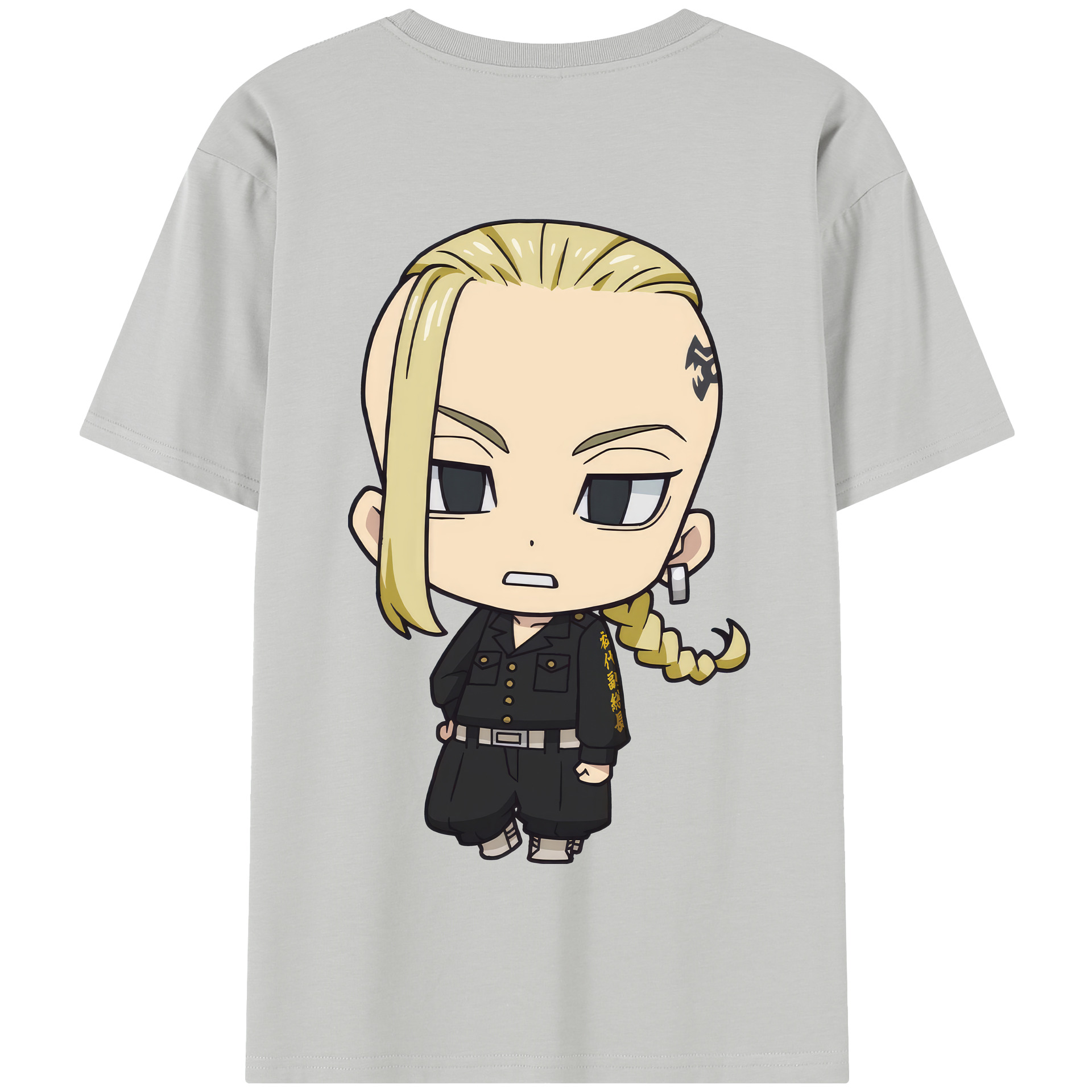 （画像用） 東京リベンジャーズ Tokyo Revengers 綿100％半袖Tシャツ（背面プリント）