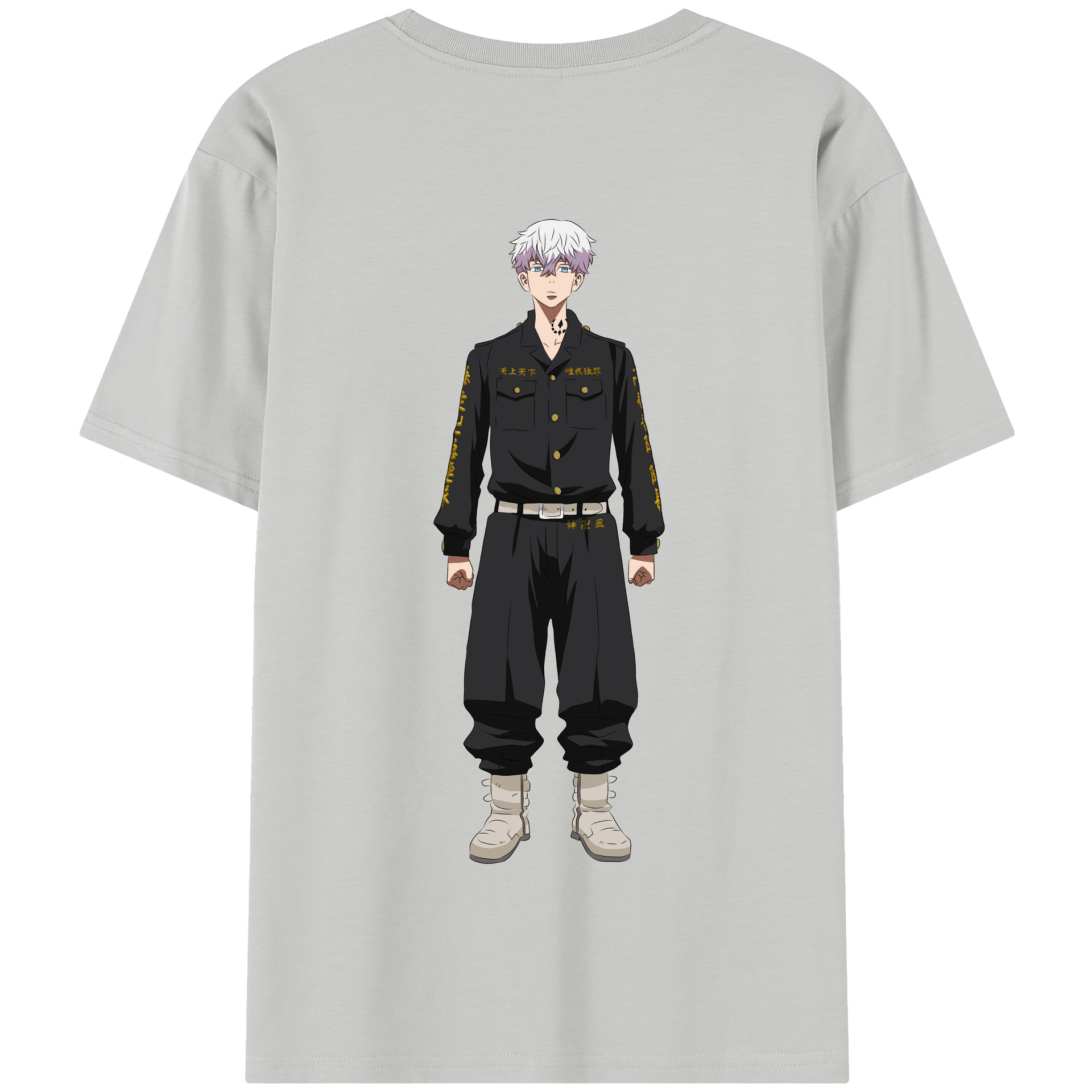 （画像用） 東京リベンジャーズ Tokyo Revengers 綿100％半袖Tシャツ（背面プリント）