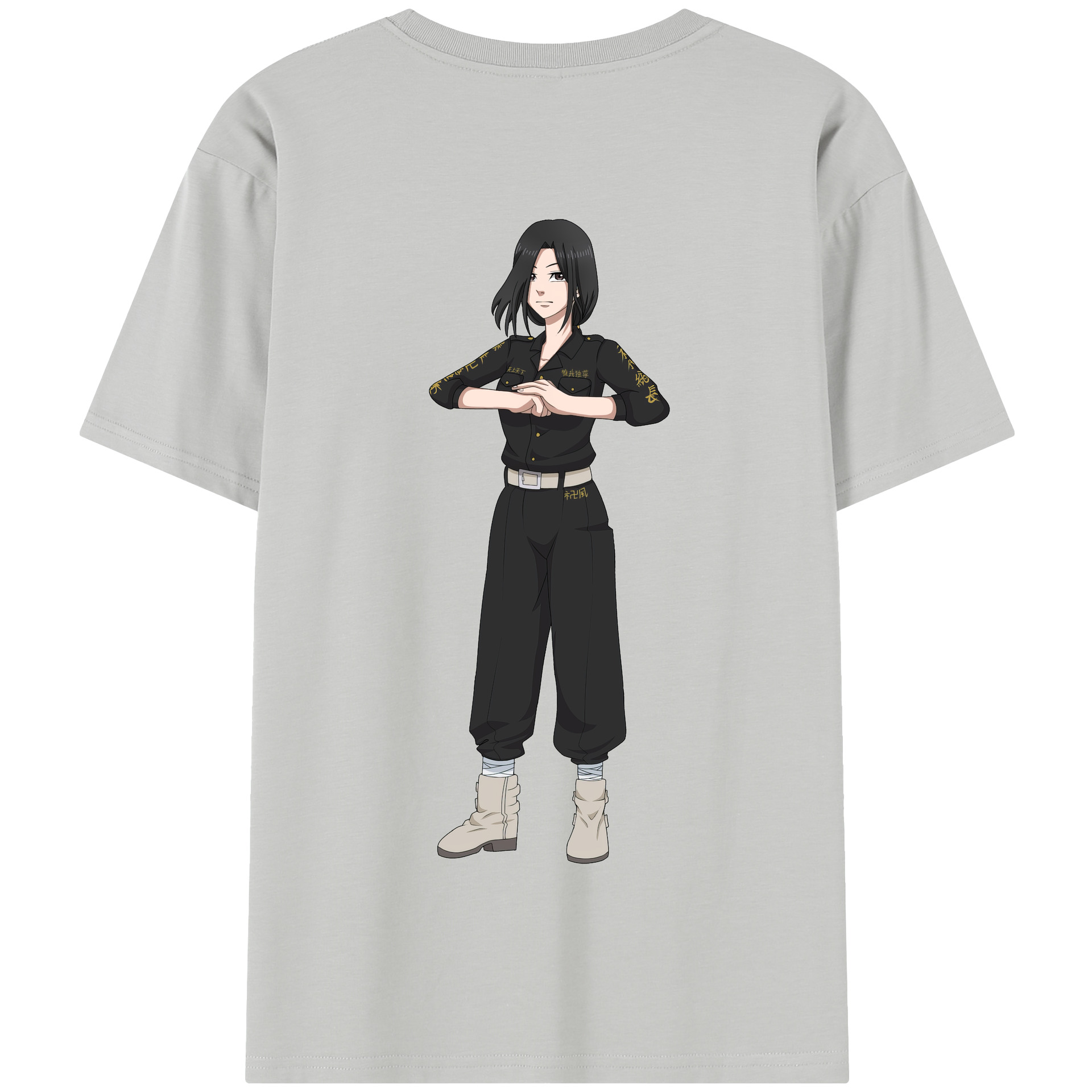 （画像用） 東京リベンジャーズ Tokyo Revengers 綿100％半袖Tシャツ（背面プリント）