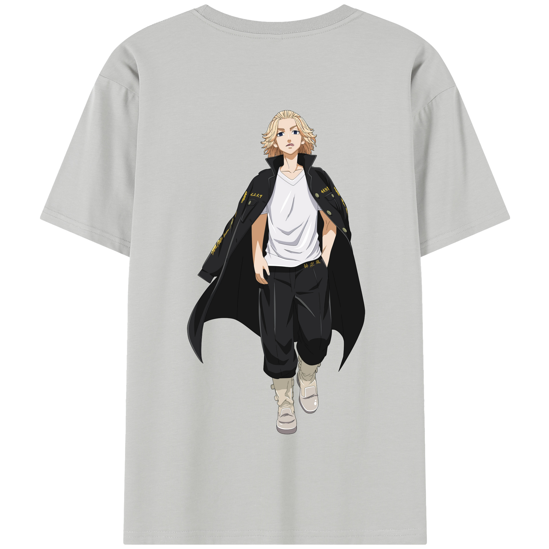 （画像用） 東京リベンジャーズ Tokyo Revengers 綿100％半袖Tシャツ（背面プリント）