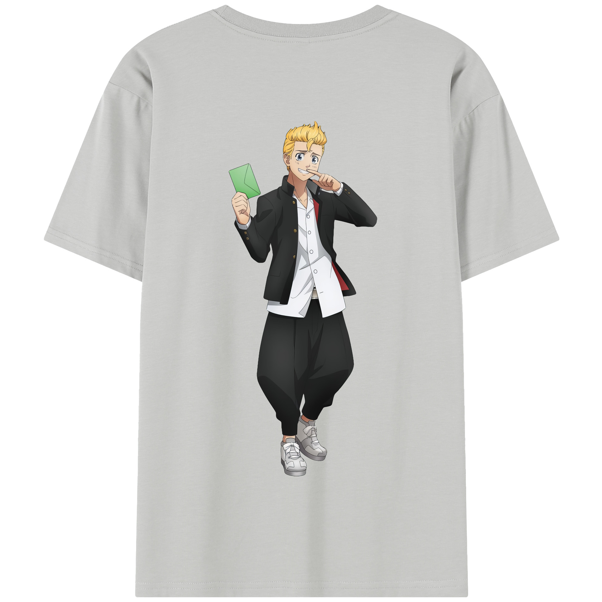 （画像用） 東京リベンジャーズ Tokyo Revengers 綿100％半袖Tシャツ（背面プリント）