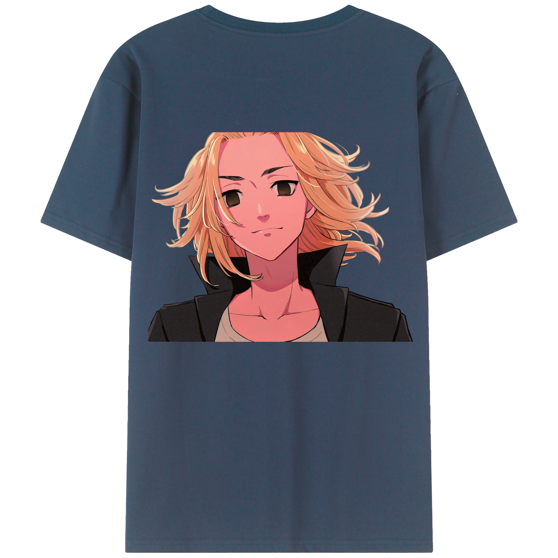 （画像用） 東京リベンジャーズ Tokyo Revengers 綿100％半袖Tシャツ（背面プリント）