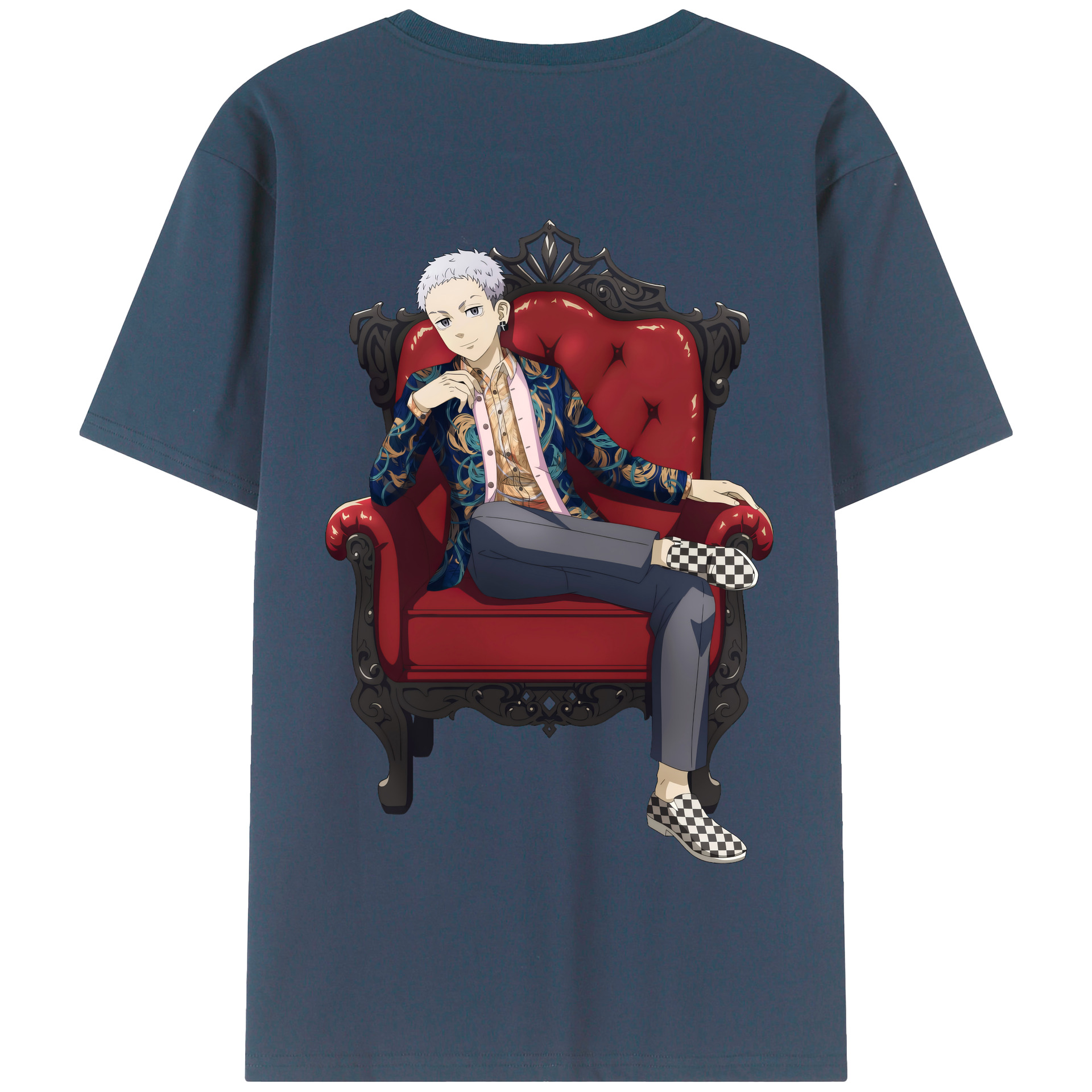 （画像用） 東京リベンジャーズ Tokyo Revengers 綿100％半袖Tシャツ（背面プリント）