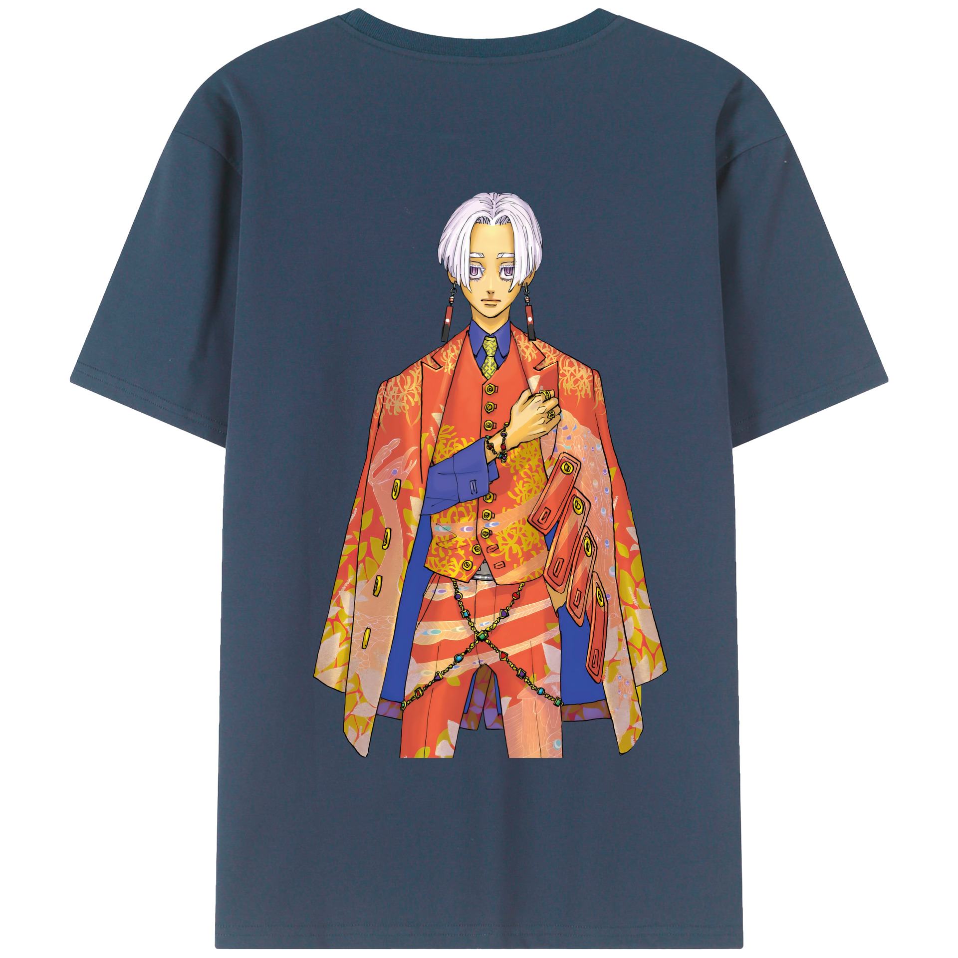 （画像用） 東京リベンジャーズ Tokyo Revengers 綿100％半袖Tシャツ（背面プリント）