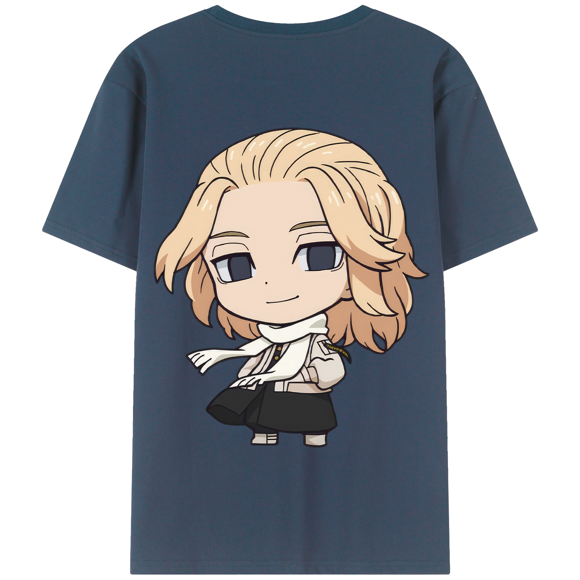 （画像用） 東京リベンジャーズ Tokyo Revengers 綿100％半袖Tシャツ（背面プリント）