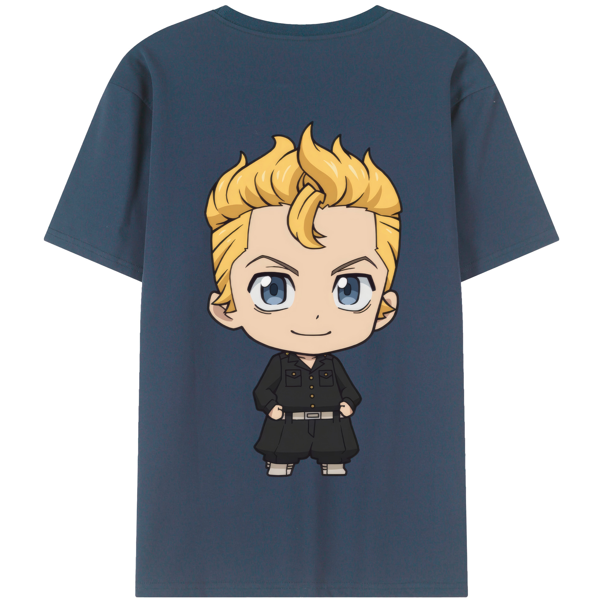 （画像用） 東京リベンジャーズ Tokyo Revengers 綿100％半袖Tシャツ（背面プリント）