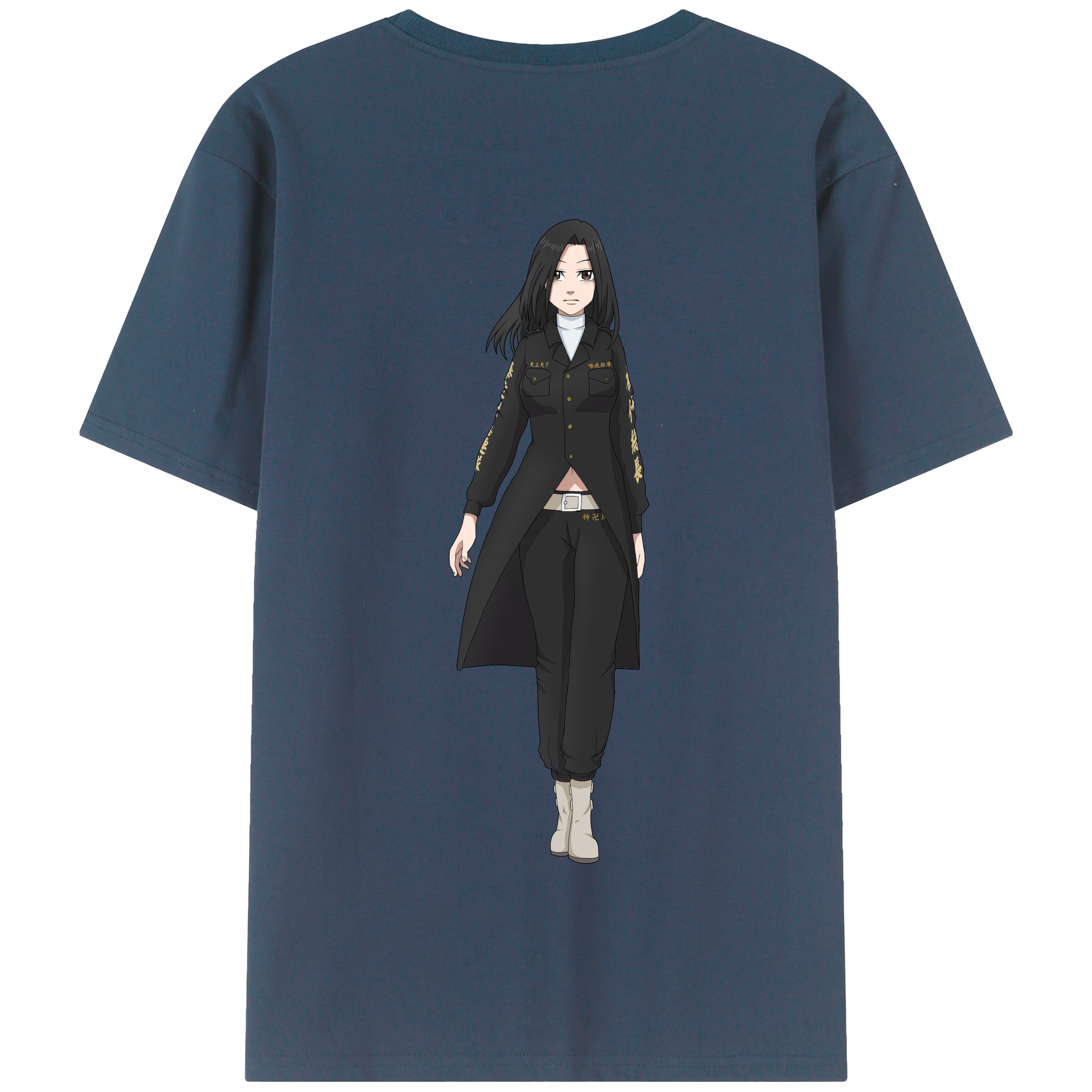 （画像用） 東京リベンジャーズ Tokyo Revengers 綿100％半袖Tシャツ（背面プリント）