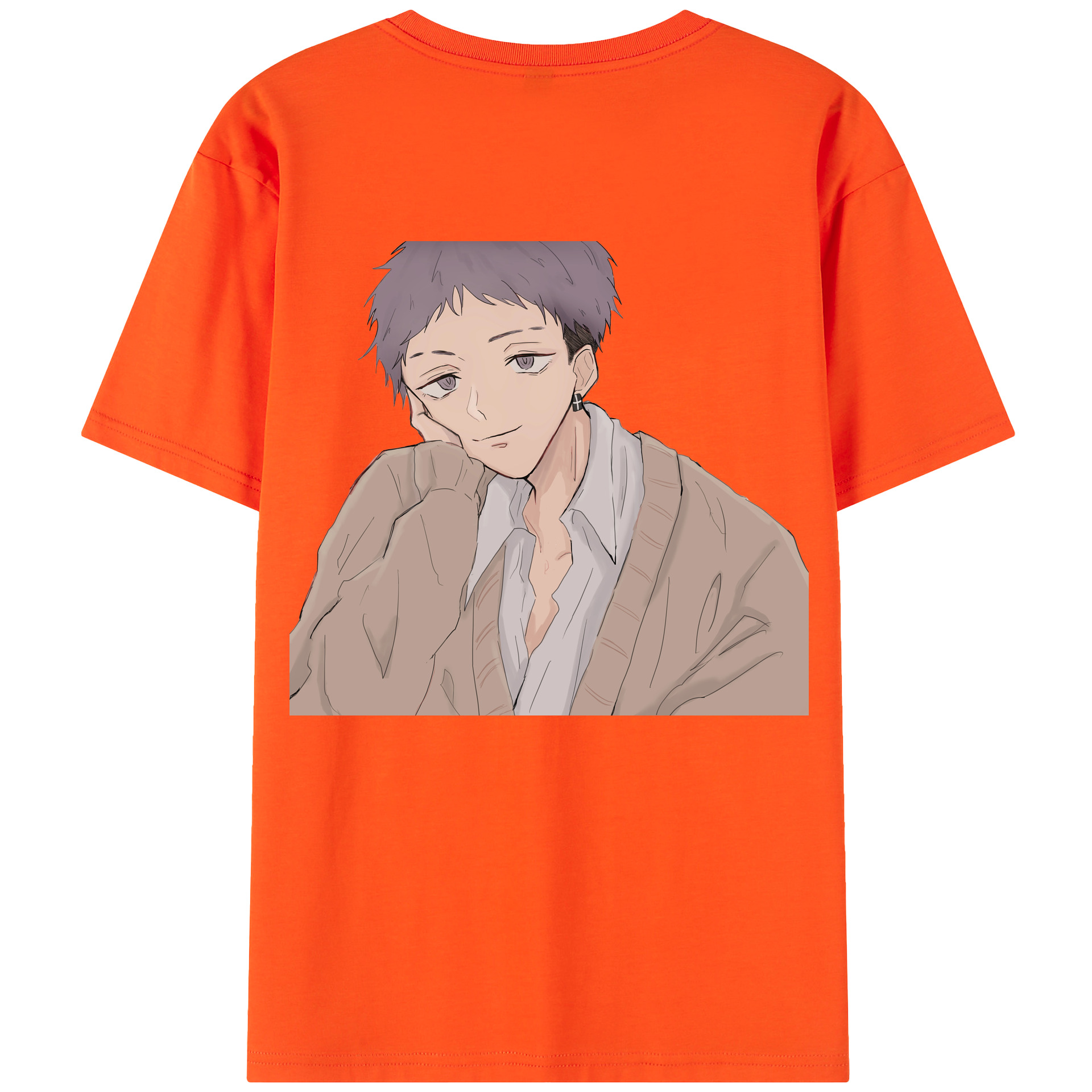 （画像用） 東京リベンジャーズ Tokyo Revengers 綿100％半袖Tシャツ（背面プリント）