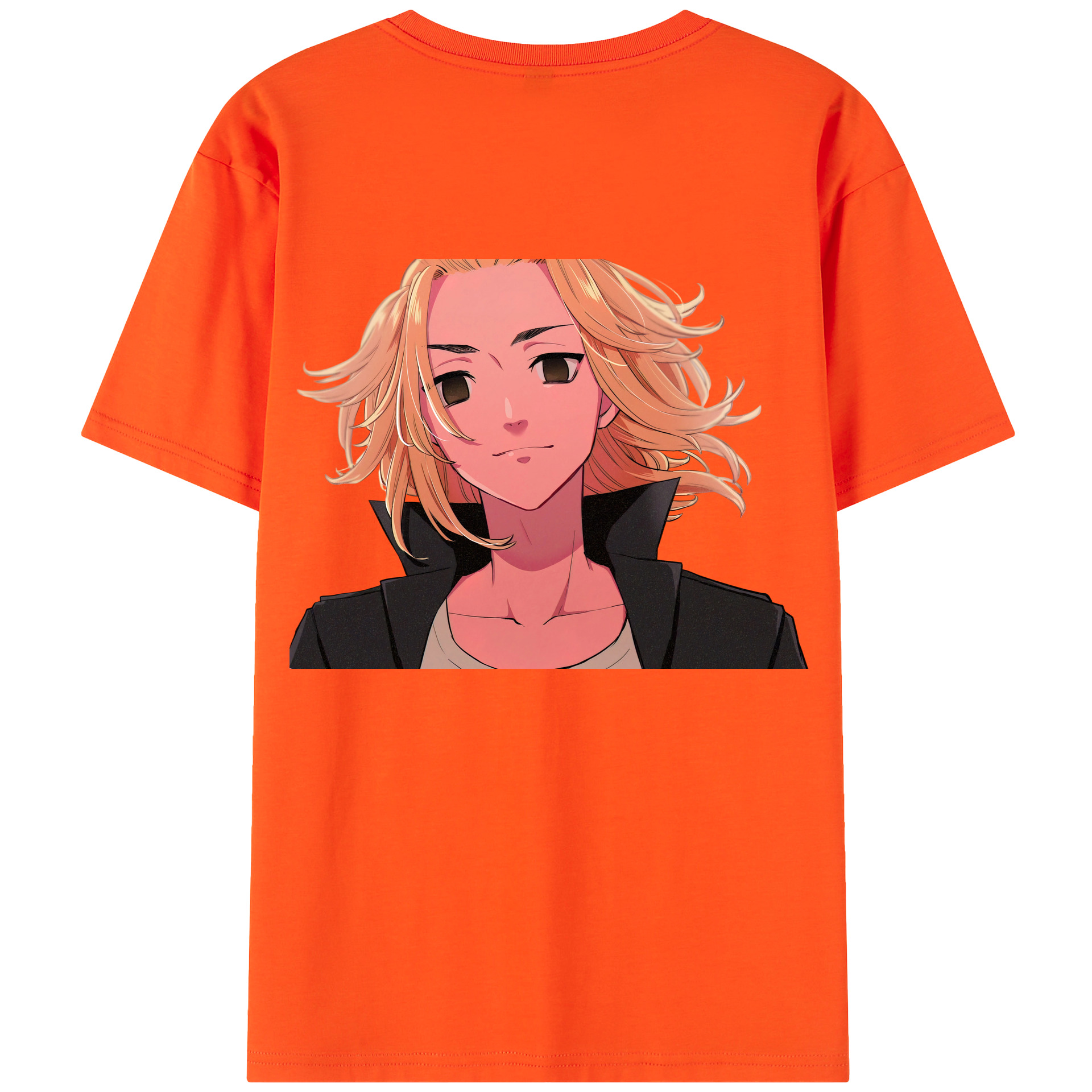 （画像用） 東京リベンジャーズ Tokyo Revengers 綿100％半袖Tシャツ（背面プリント）