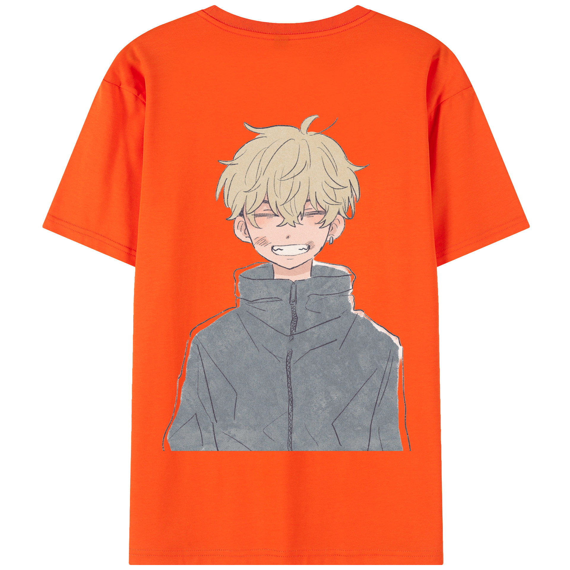 （画像用） 東京リベンジャーズ Tokyo Revengers 綿100％半袖Tシャツ（背面プリント）