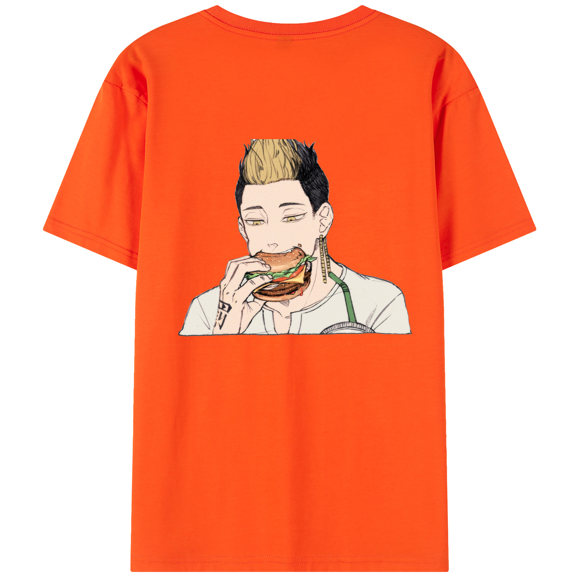 （画像用） 東京リベンジャーズ Tokyo Revengers 綿100％半袖Tシャツ（背面プリント）