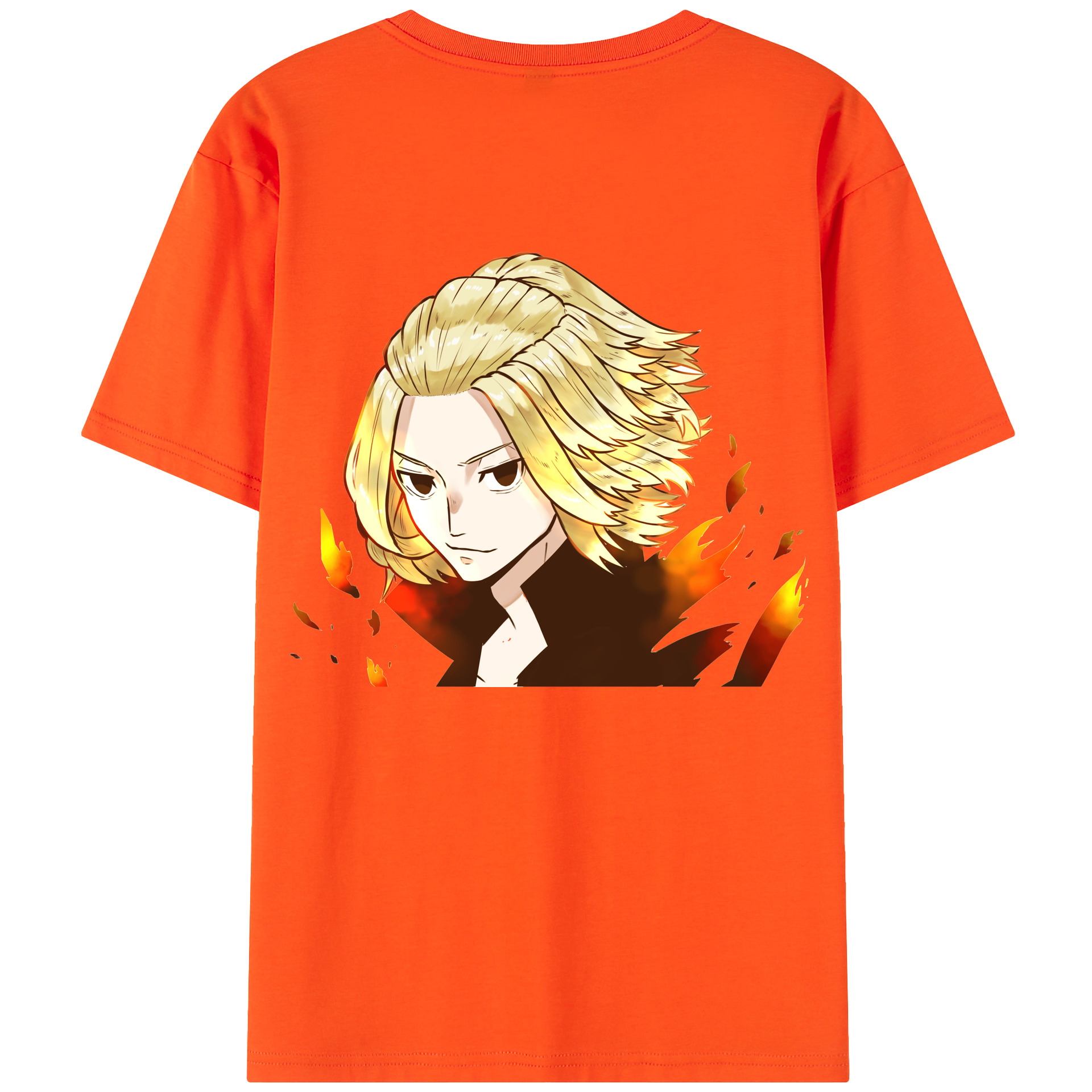 （画像用） 東京リベンジャーズ Tokyo Revengers 綿100％半袖Tシャツ（背面プリント）