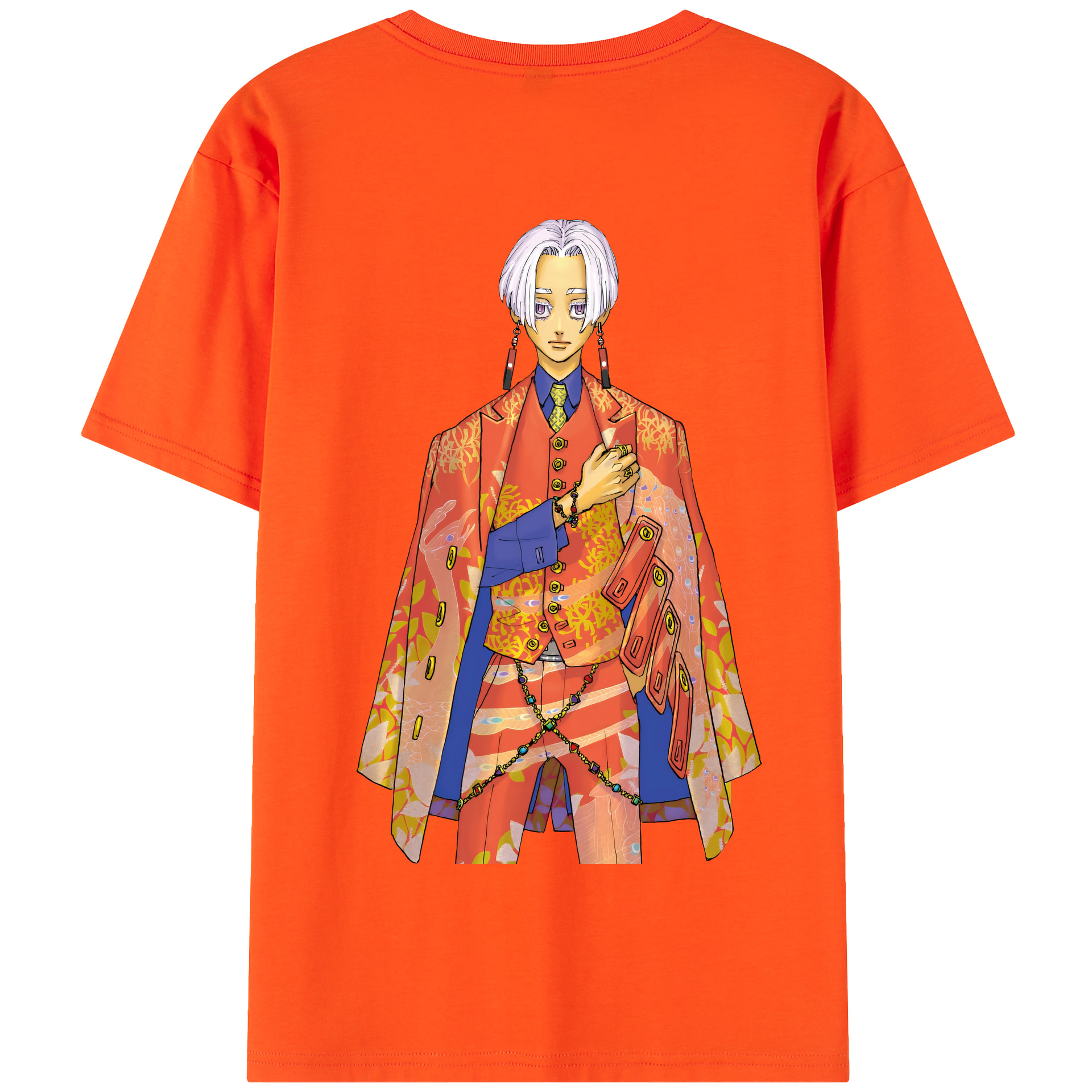 （画像用） 東京リベンジャーズ Tokyo Revengers 綿100％半袖Tシャツ（背面プリント）