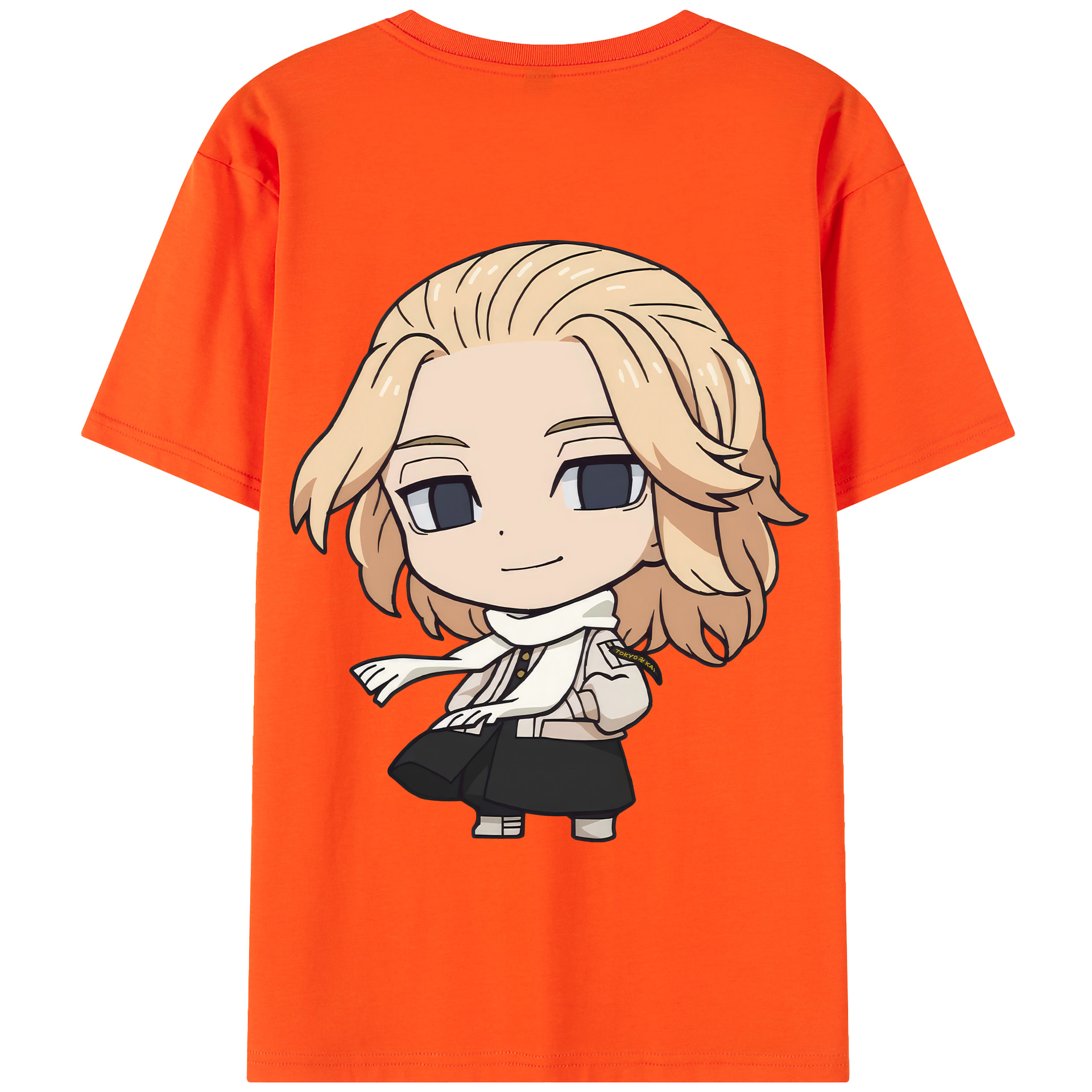 （画像用） 東京リベンジャーズ Tokyo Revengers 綿100％半袖Tシャツ（背面プリント）