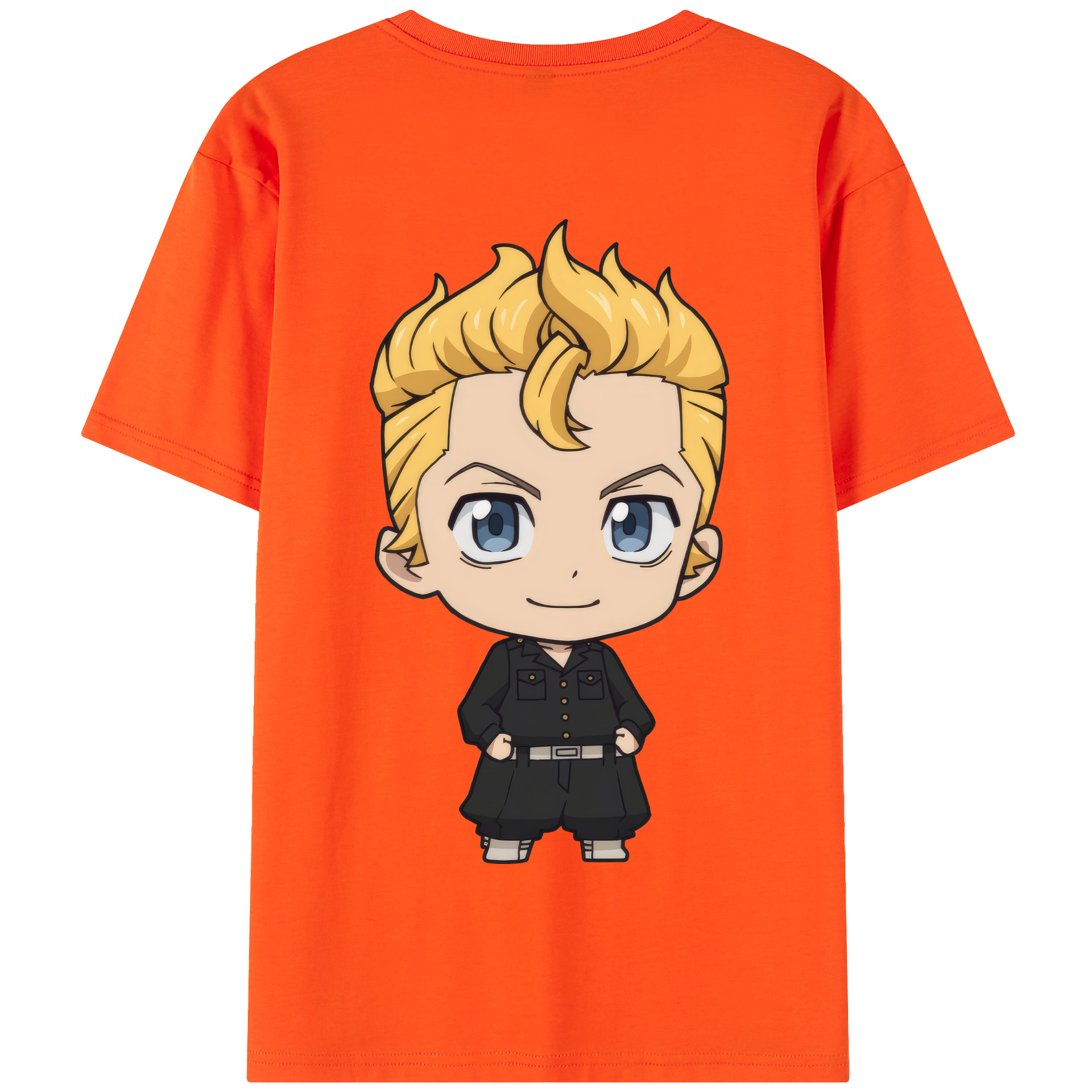 （画像用） 東京リベンジャーズ Tokyo Revengers 綿100％半袖Tシャツ（背面プリント）