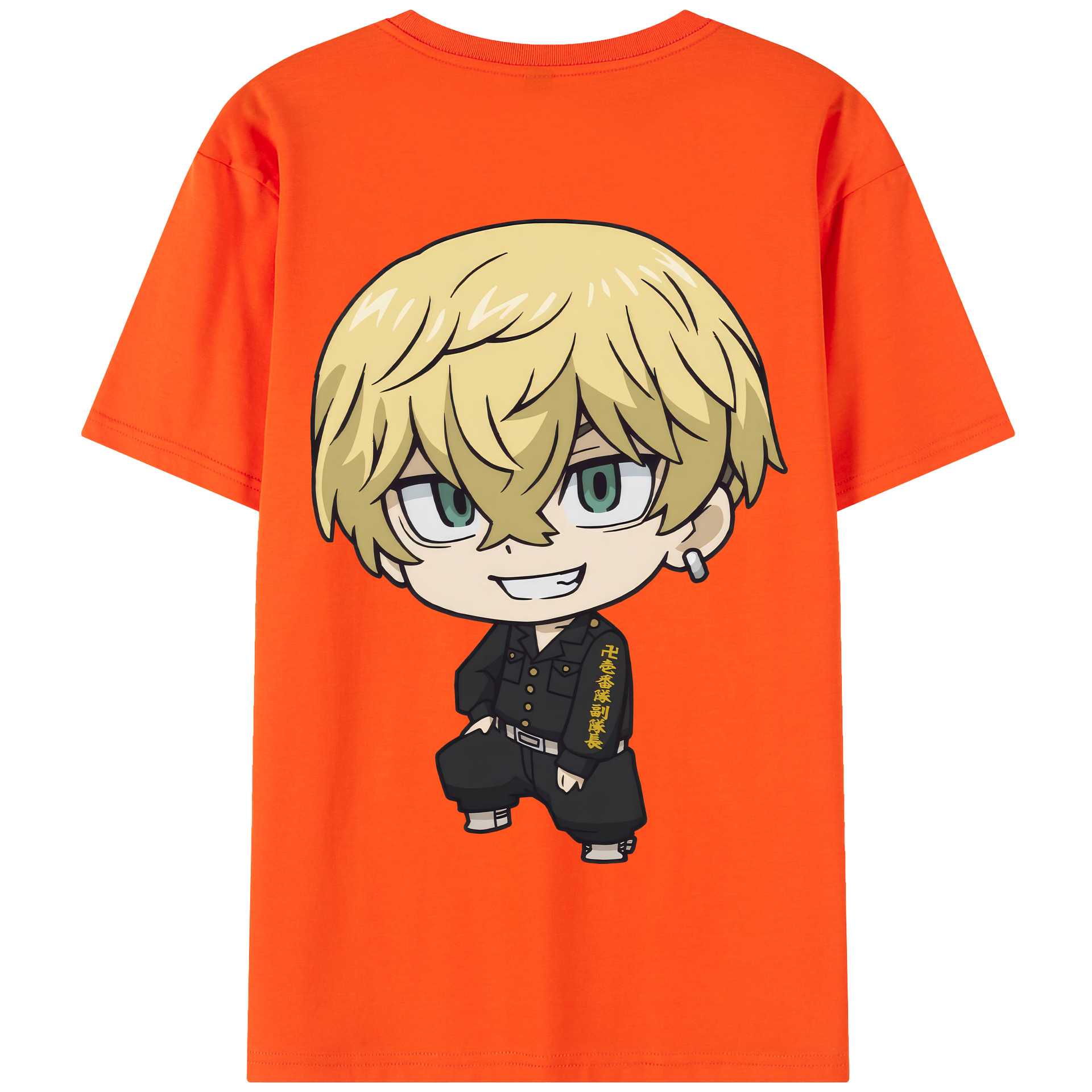 （画像用） 東京リベンジャーズ Tokyo Revengers 綿100％半袖Tシャツ（背面プリント）