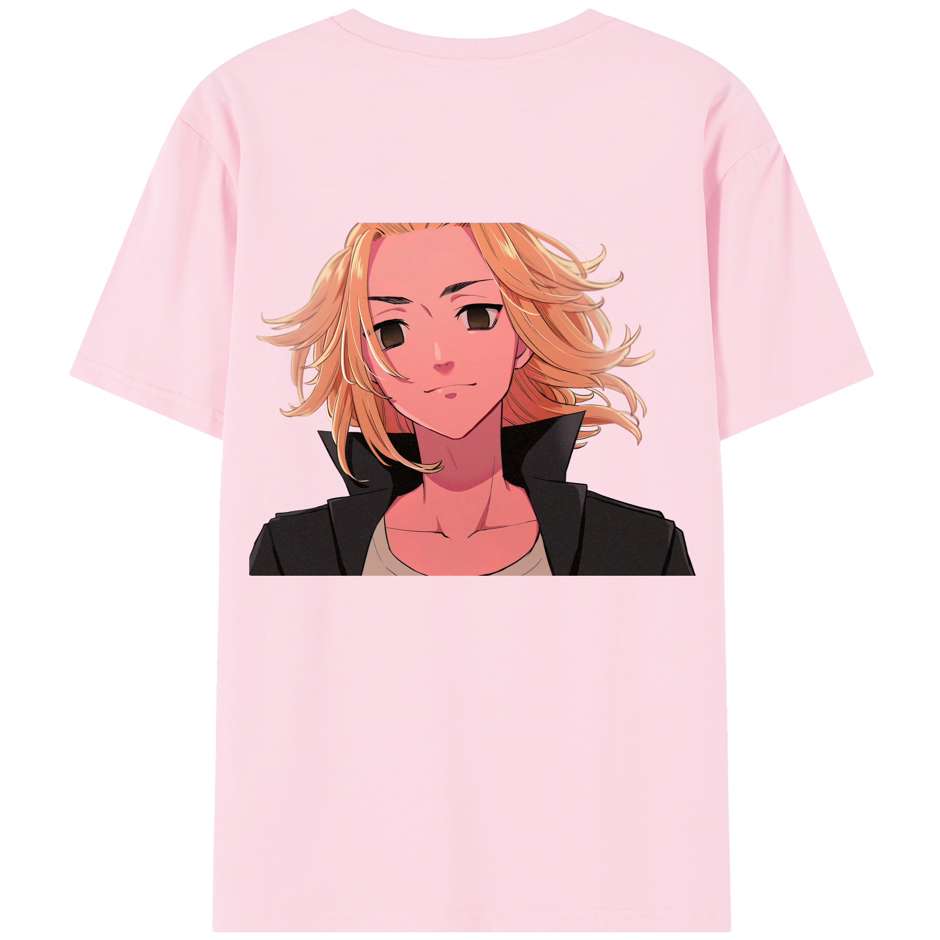 （画像用） 東京リベンジャーズ Tokyo Revengers 綿100％半袖Tシャツ（背面プリント）