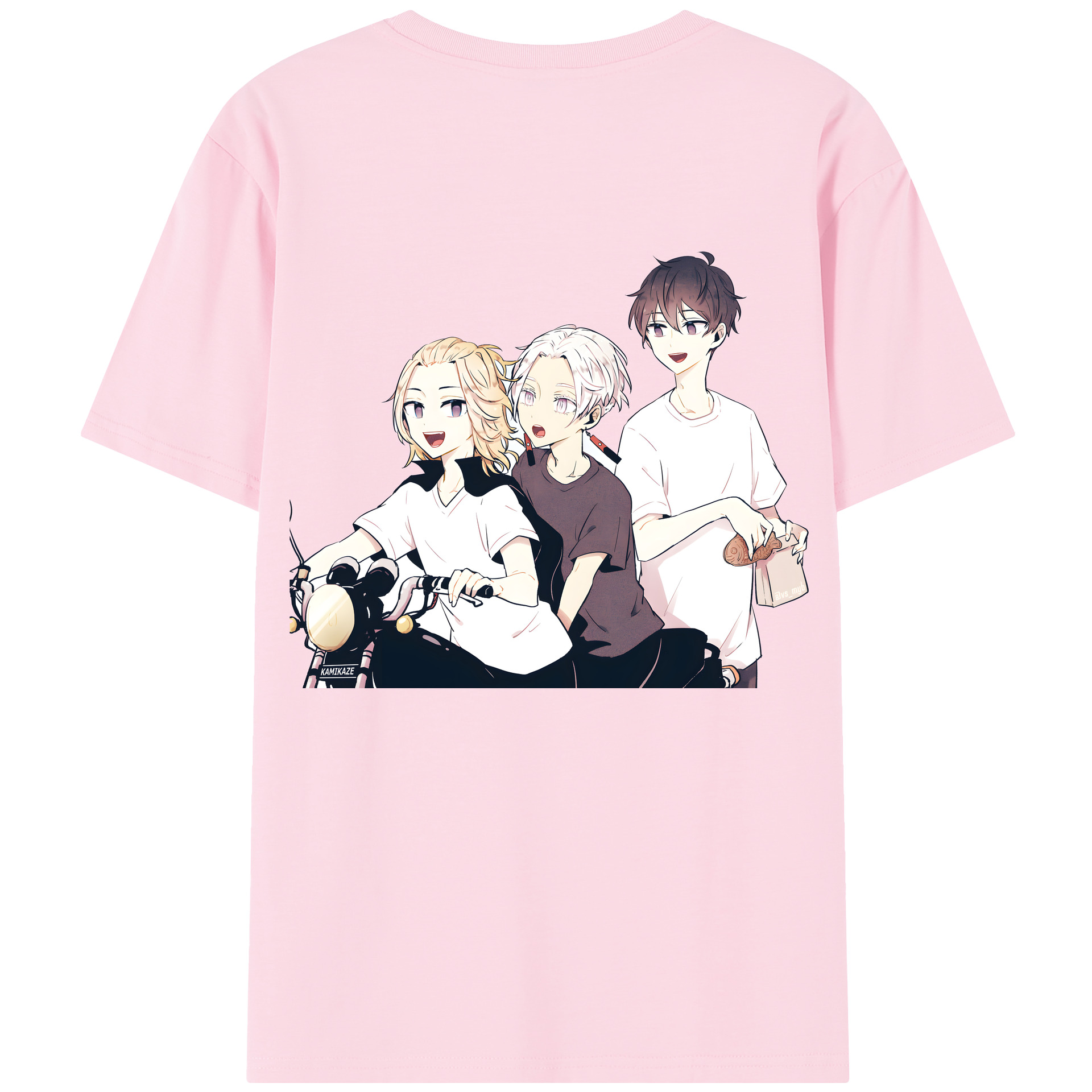 （画像用） 東京リベンジャーズ Tokyo Revengers 綿100％半袖Tシャツ（背面プリント）