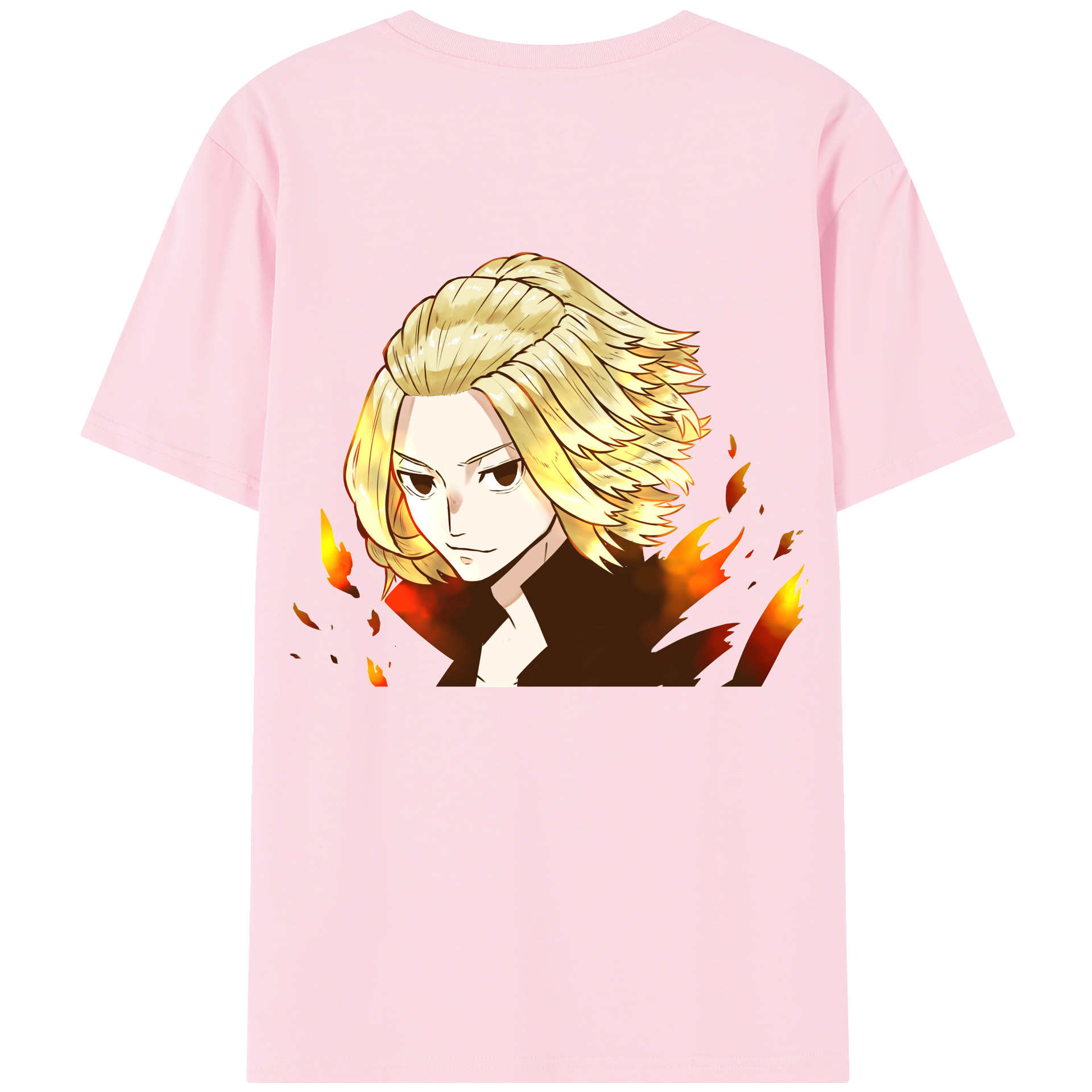 （画像用） 東京リベンジャーズ Tokyo Revengers 綿100％半袖Tシャツ（背面プリント）