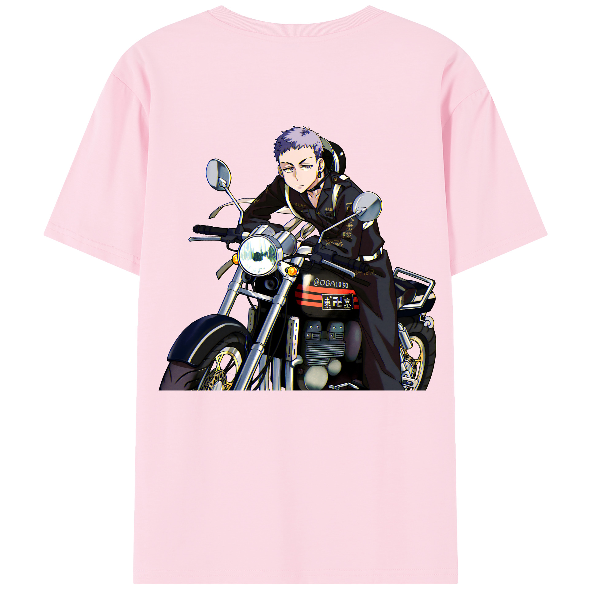 （画像用） 東京リベンジャーズ Tokyo Revengers 綿100％半袖Tシャツ（背面プリント）