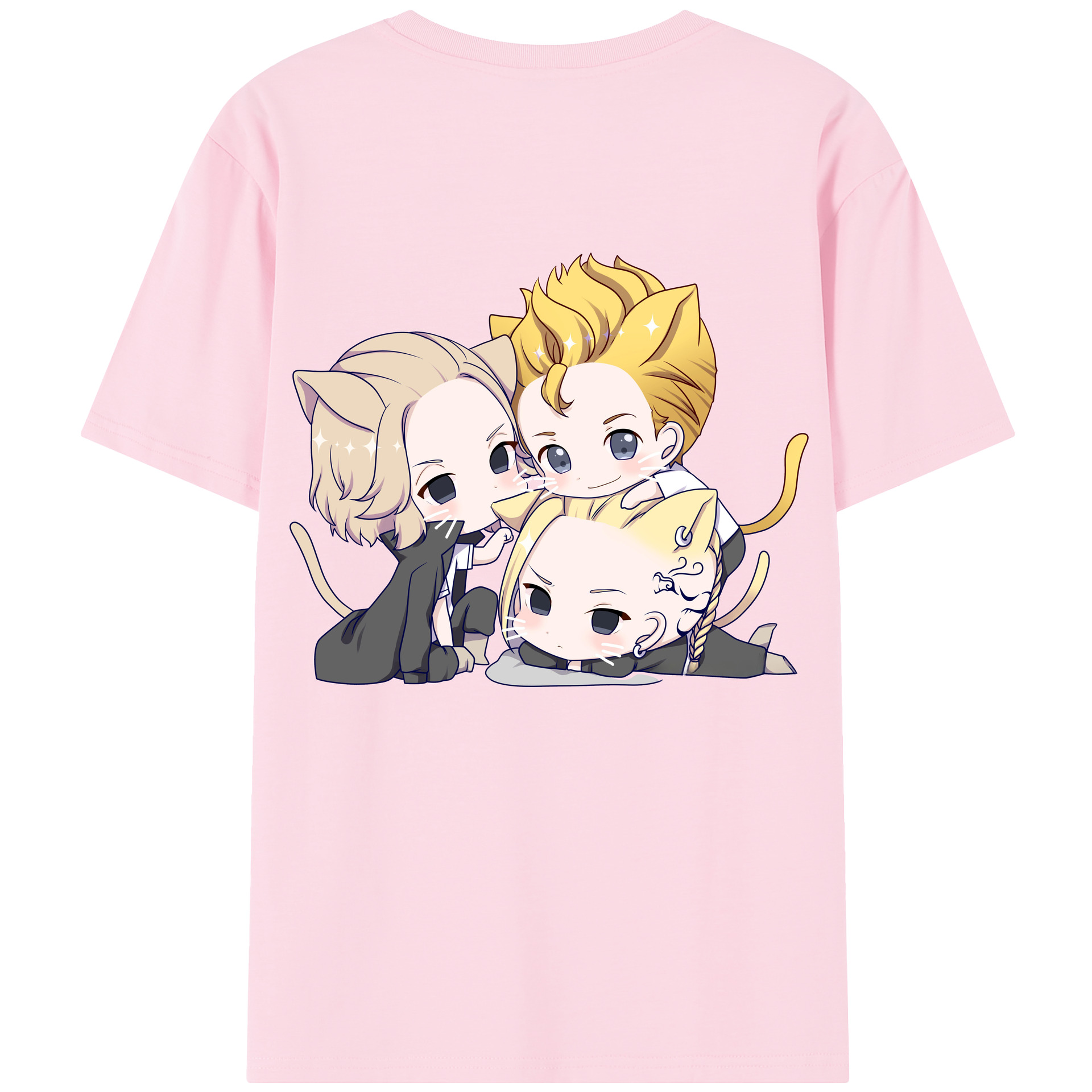 （画像用） 東京リベンジャーズ Tokyo Revengers 綿100％半袖Tシャツ（背面プリント）
