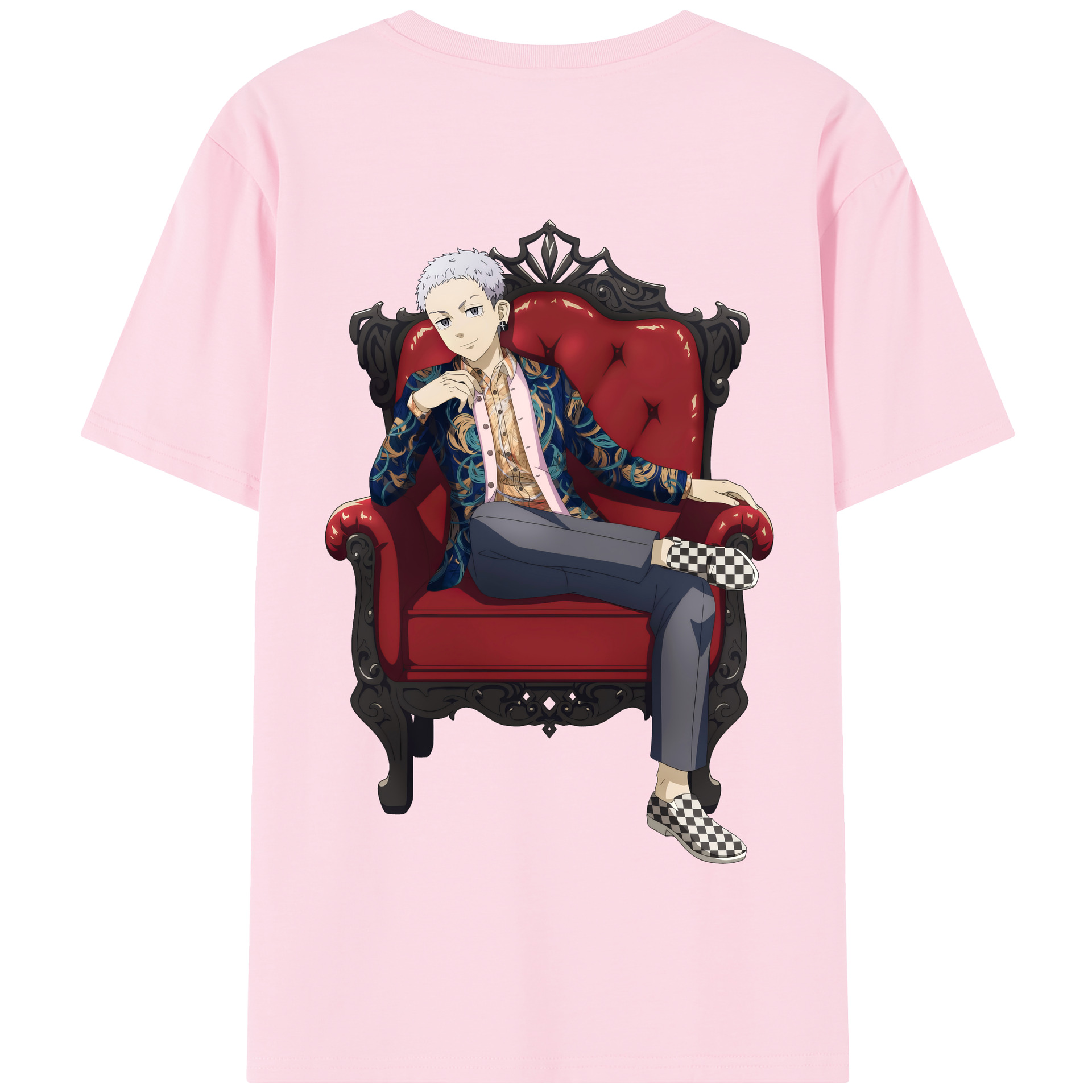 （画像用） 東京リベンジャーズ Tokyo Revengers 綿100％半袖Tシャツ（背面プリント）