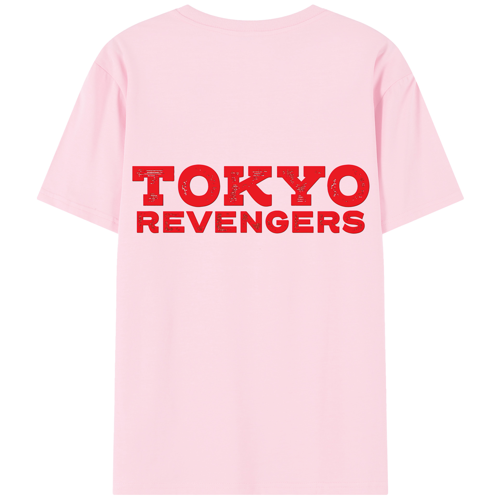 （画像用） 東京リベンジャーズ Tokyo Revengers 綿100％半袖Tシャツ（背面プリント）