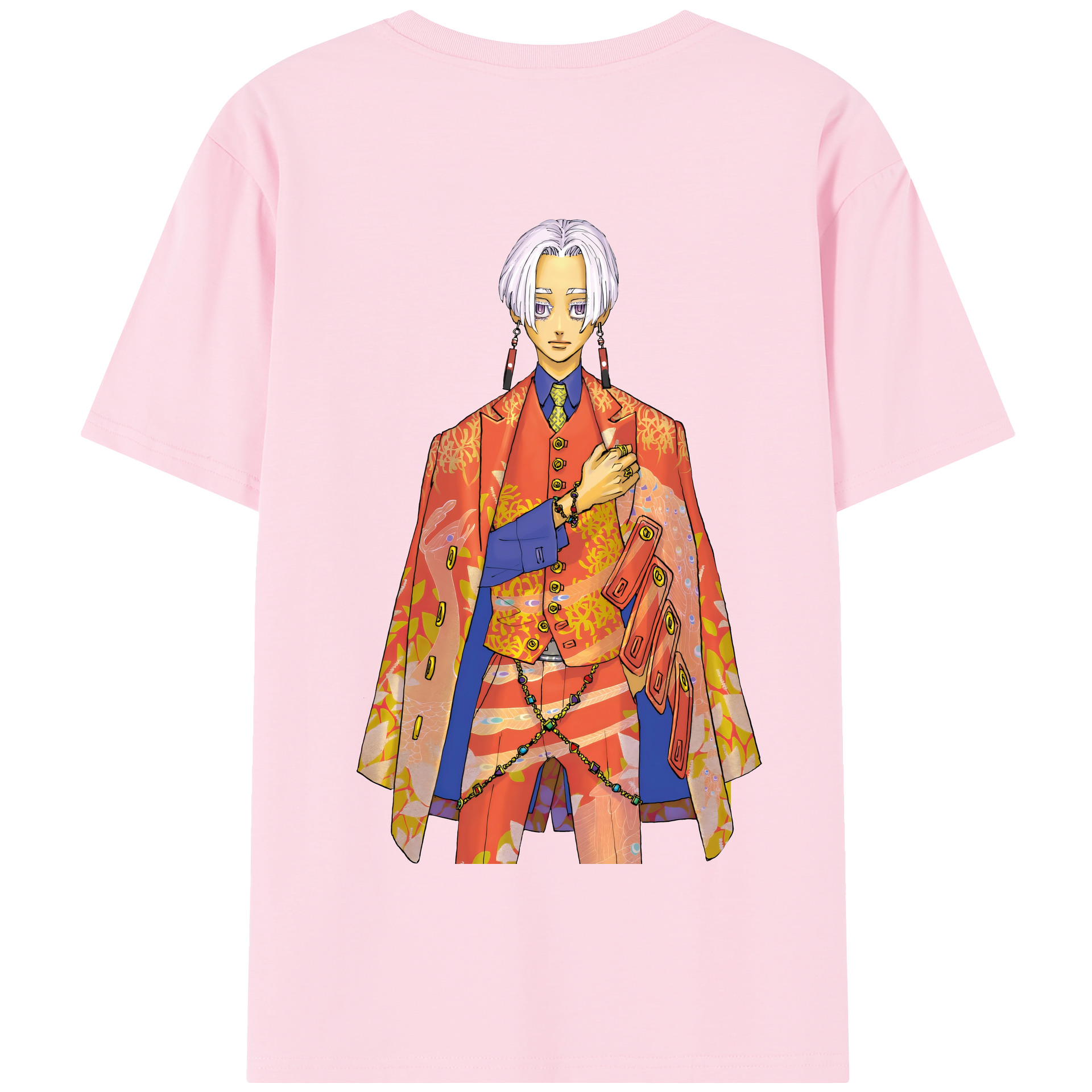 （画像用） 東京リベンジャーズ Tokyo Revengers 綿100％半袖Tシャツ（背面プリント）