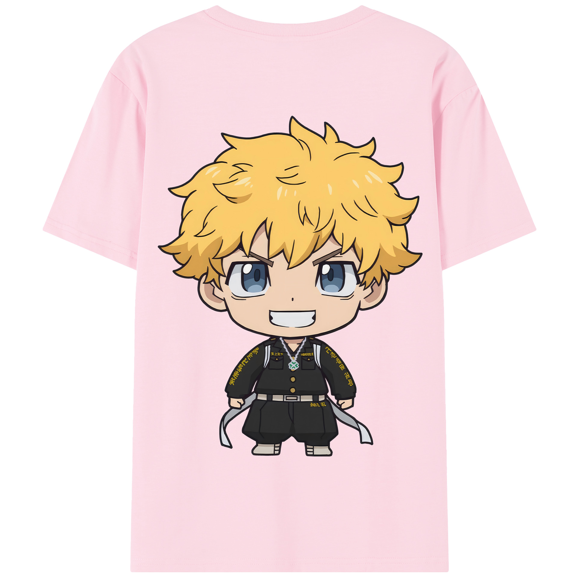 （画像用） 東京リベンジャーズ Tokyo Revengers 綿100％半袖Tシャツ（背面プリント）