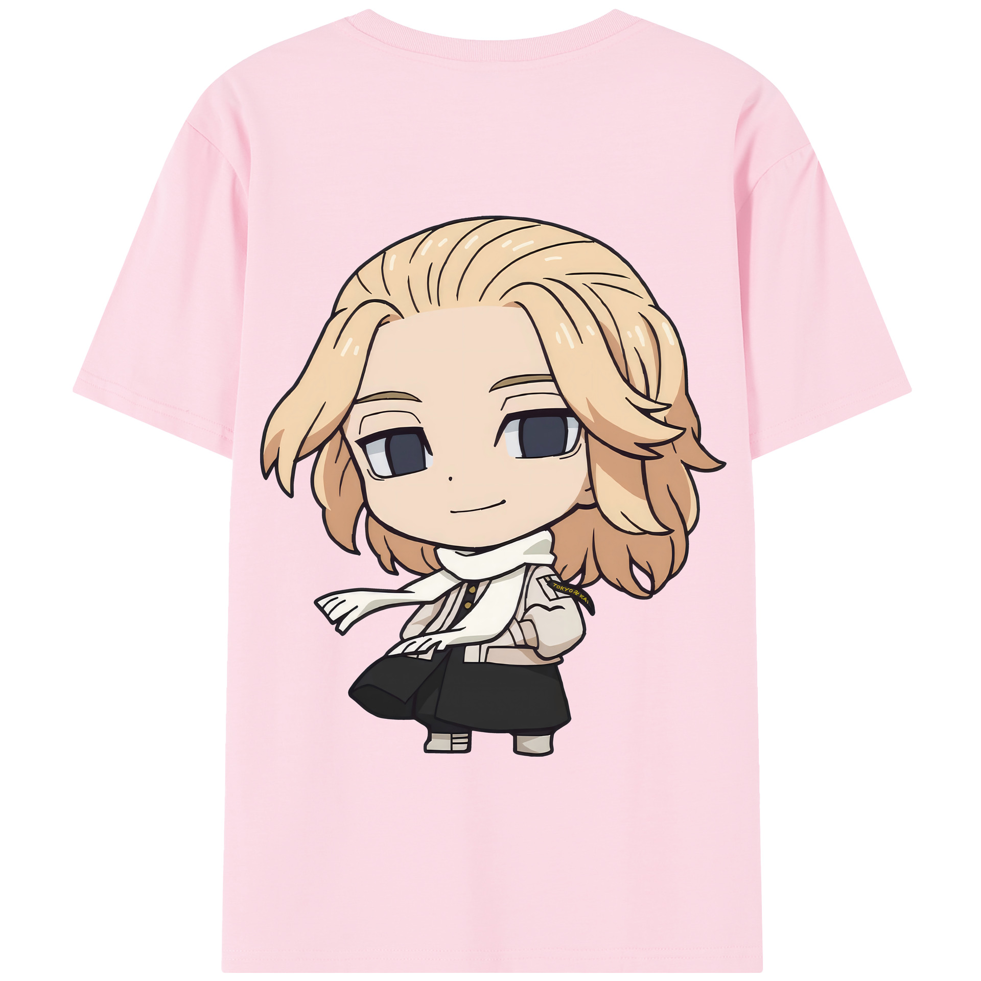 （画像用） 東京リベンジャーズ Tokyo Revengers 綿100％半袖Tシャツ（背面プリント）