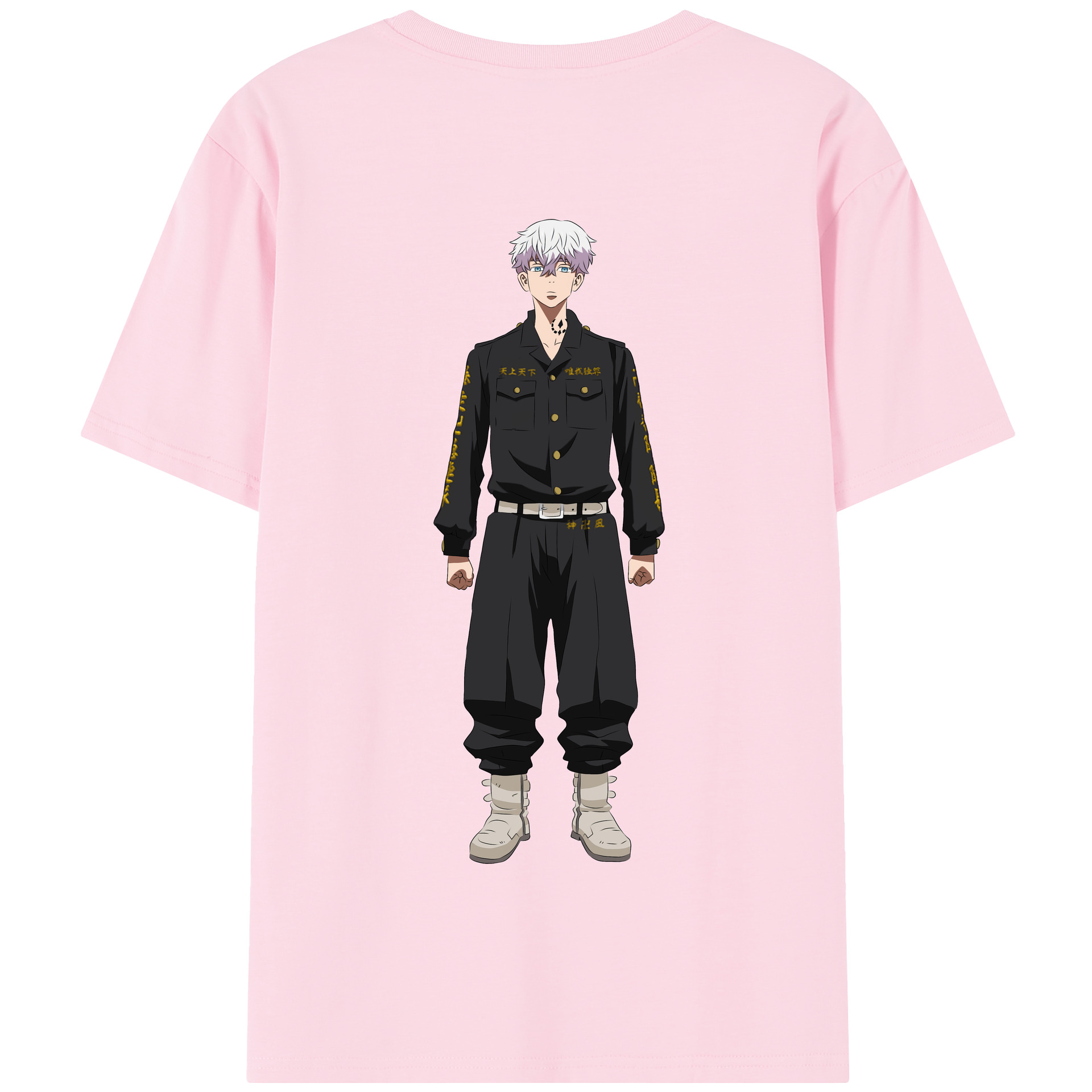 （画像用） 東京リベンジャーズ Tokyo Revengers 綿100％半袖Tシャツ（背面プリント）