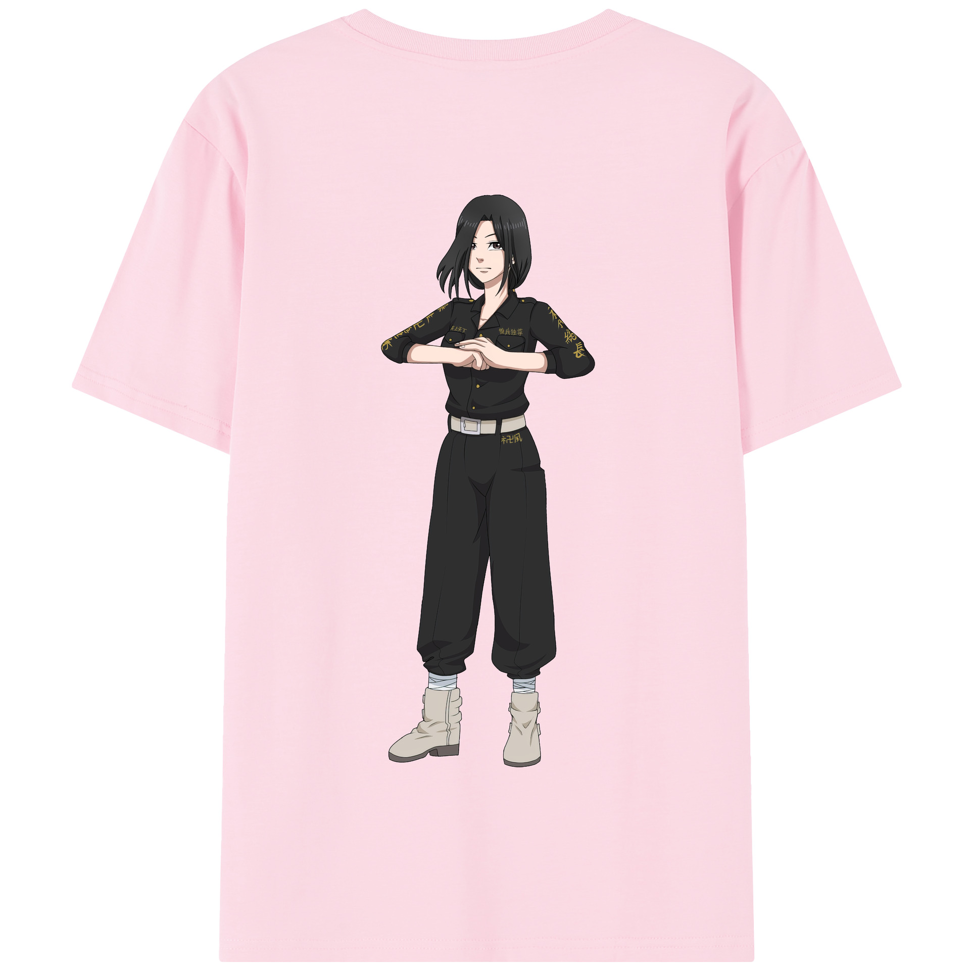 （画像用） 東京リベンジャーズ Tokyo Revengers 綿100％半袖Tシャツ（背面プリント）