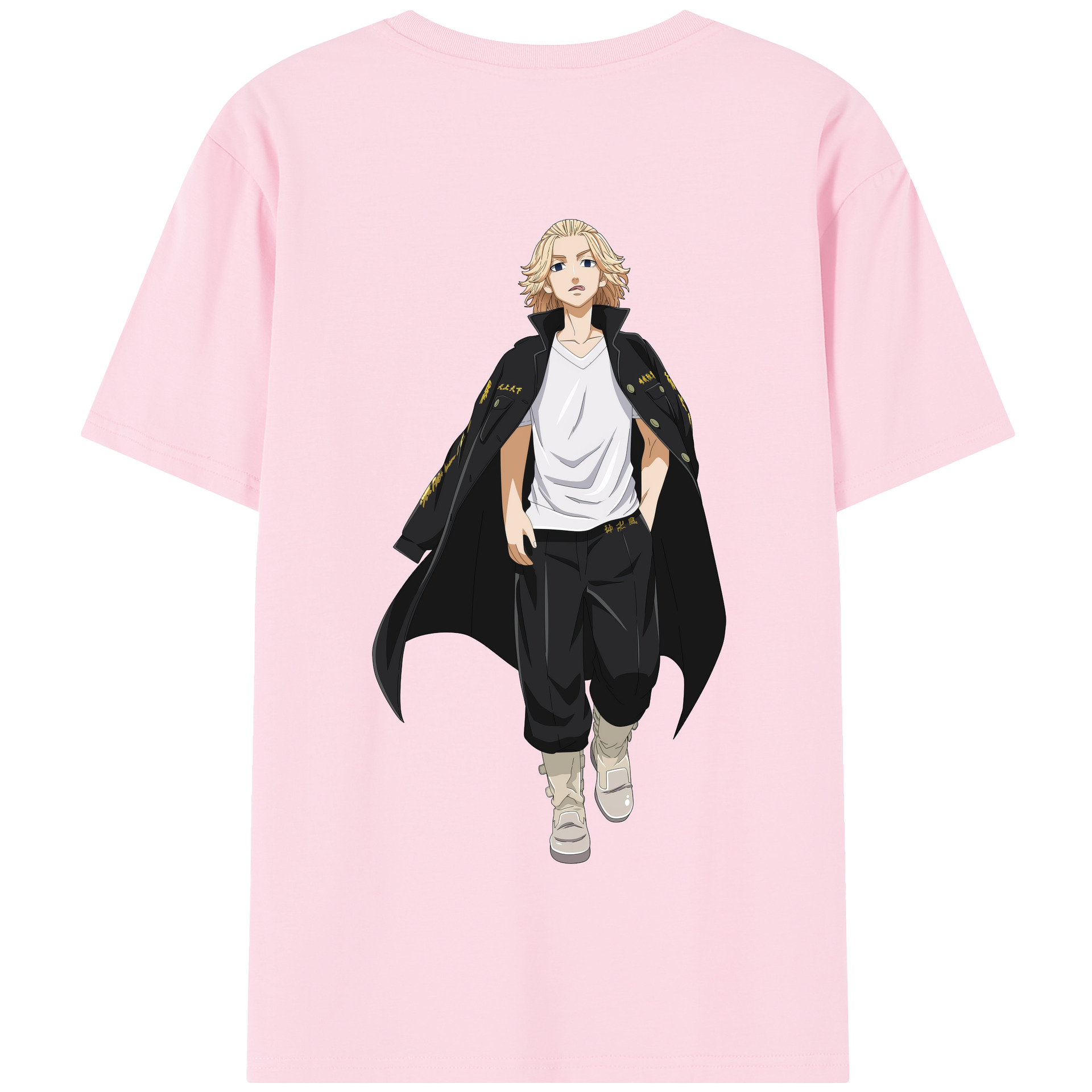 （画像用） 東京リベンジャーズ Tokyo Revengers 綿100％半袖Tシャツ（背面プリント）