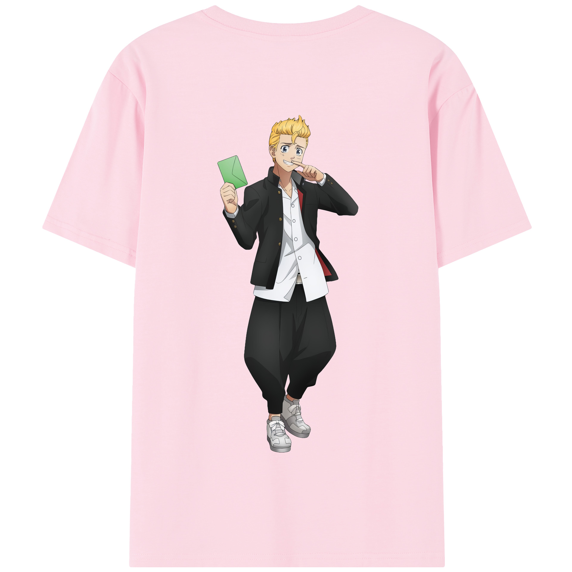 （画像用） 東京リベンジャーズ Tokyo Revengers 綿100％半袖Tシャツ（背面プリント）