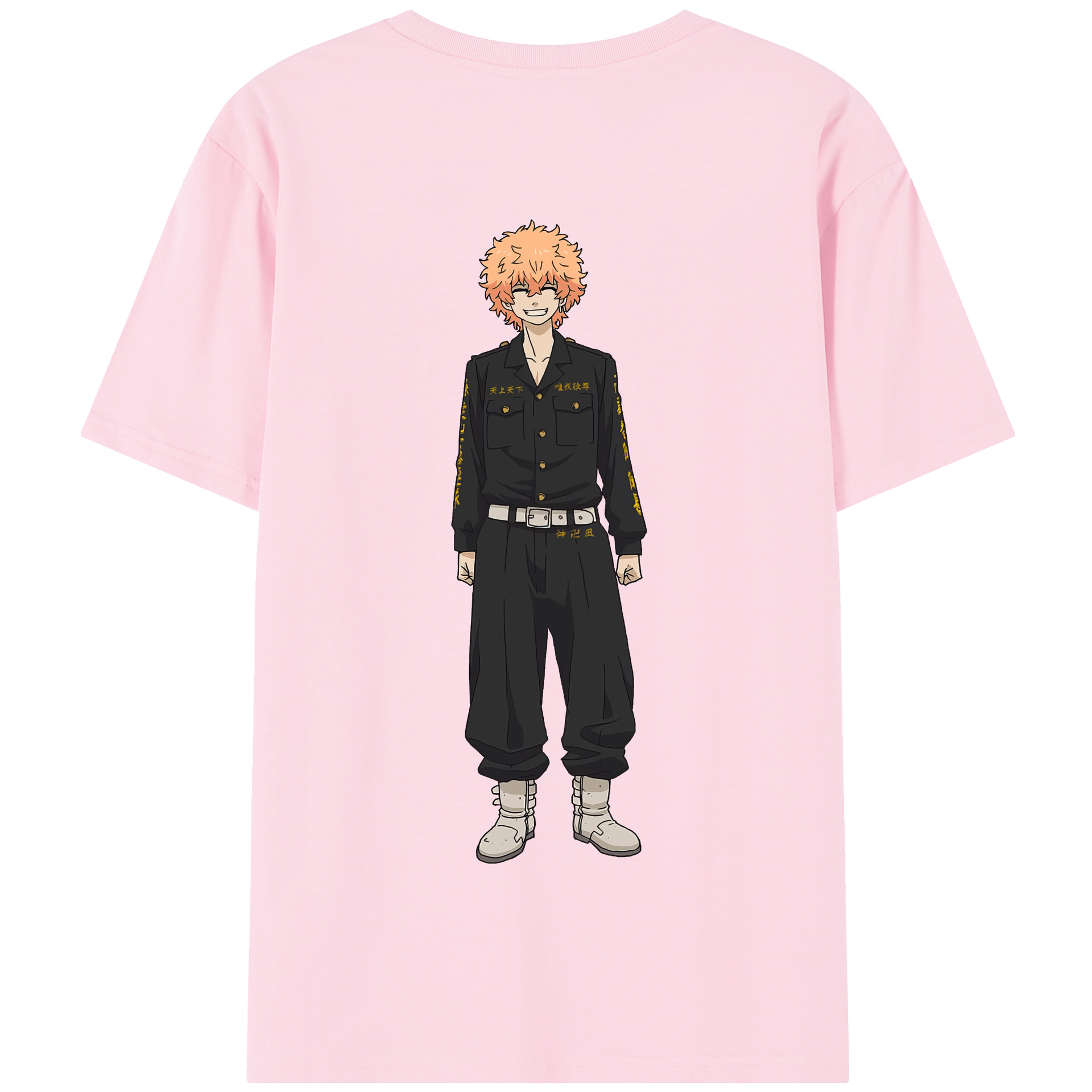 （画像用） 東京リベンジャーズ Tokyo Revengers 綿100％半袖Tシャツ（背面プリント）