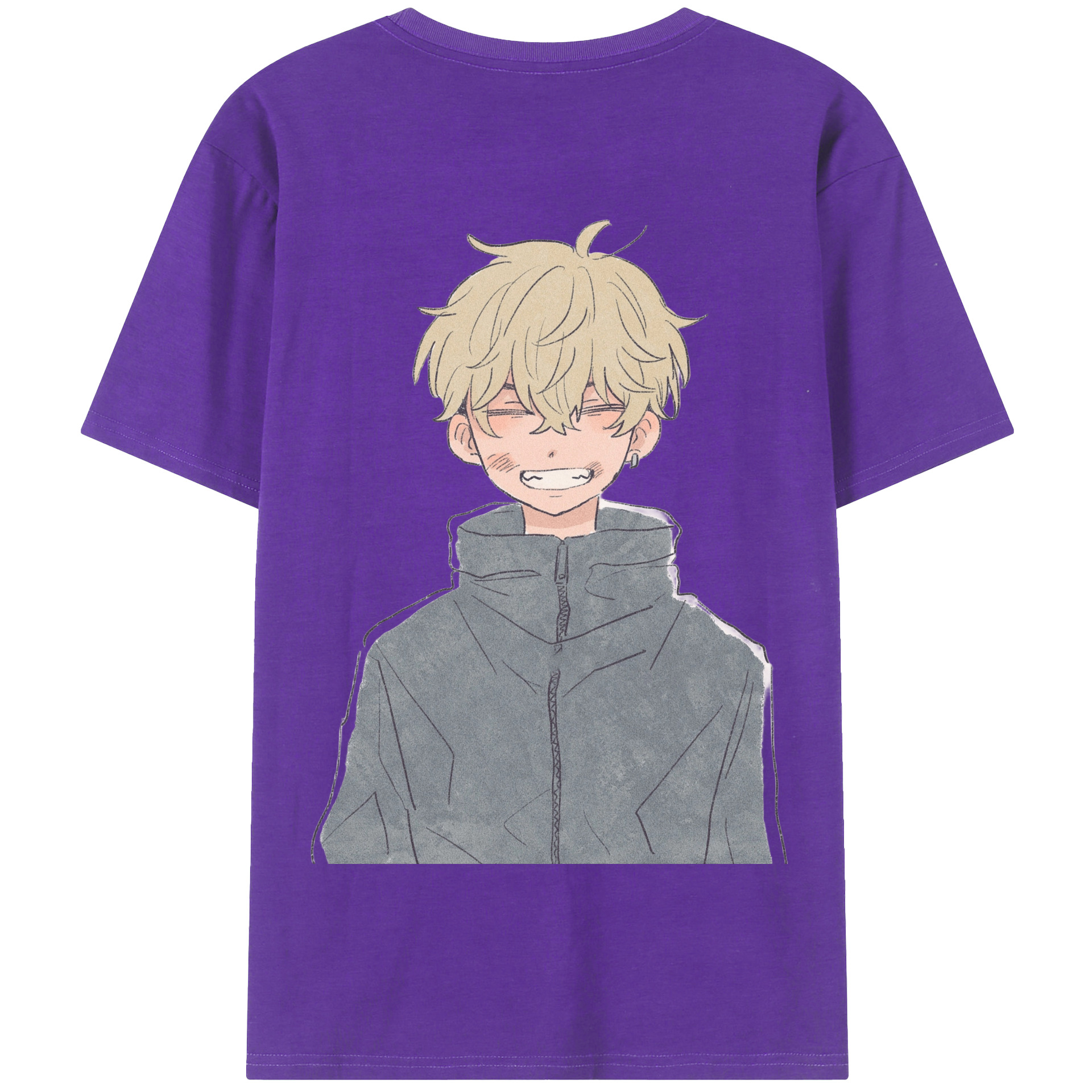 （画像用） 東京リベンジャーズ Tokyo Revengers 綿100％半袖Tシャツ（背面プリント）