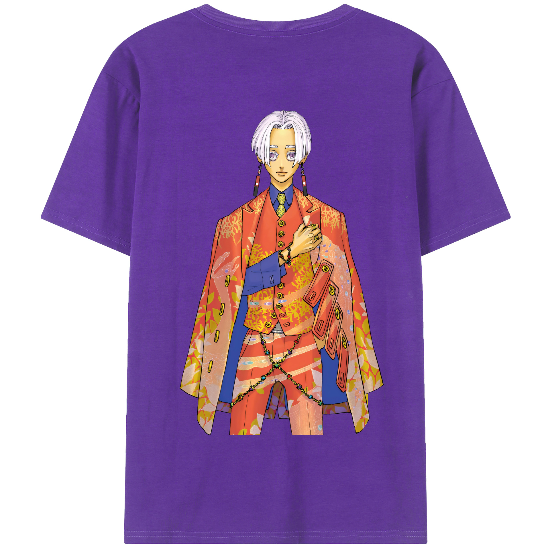 （画像用） 東京リベンジャーズ Tokyo Revengers 綿100％半袖Tシャツ（背面プリント）