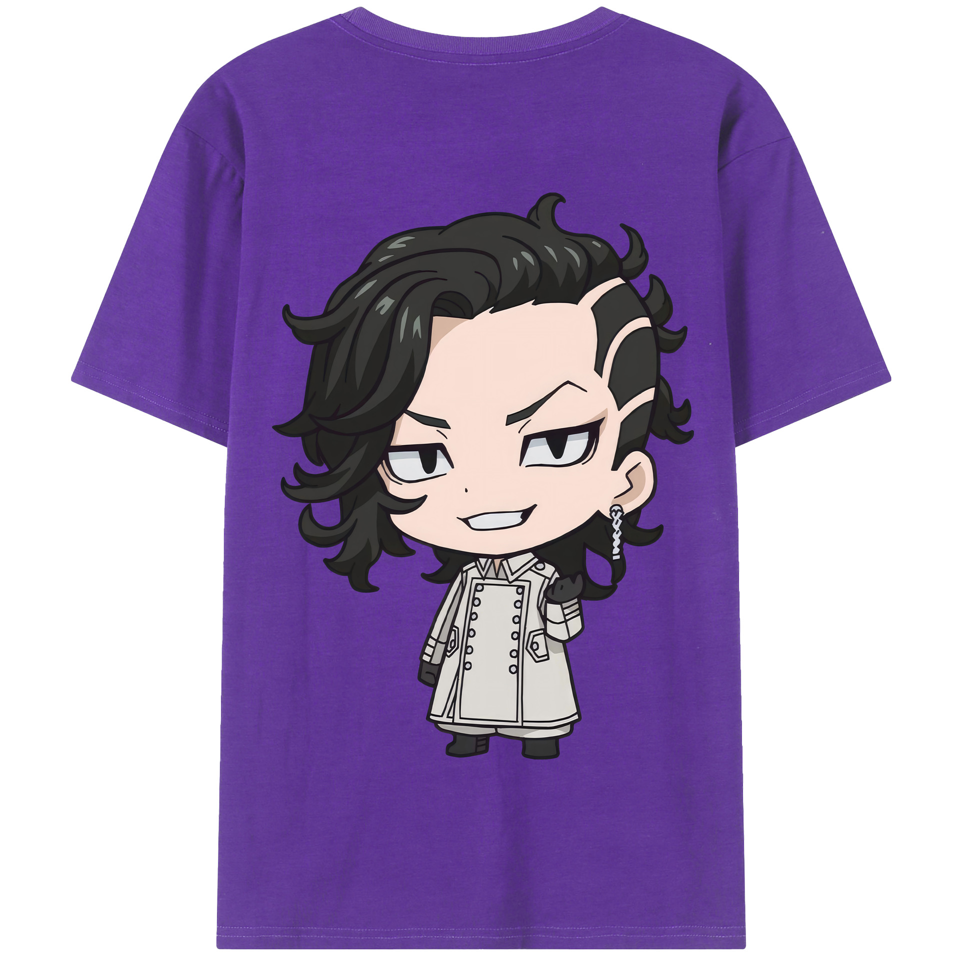 （画像用） 東京リベンジャーズ Tokyo Revengers 綿100％半袖Tシャツ（背面プリント）