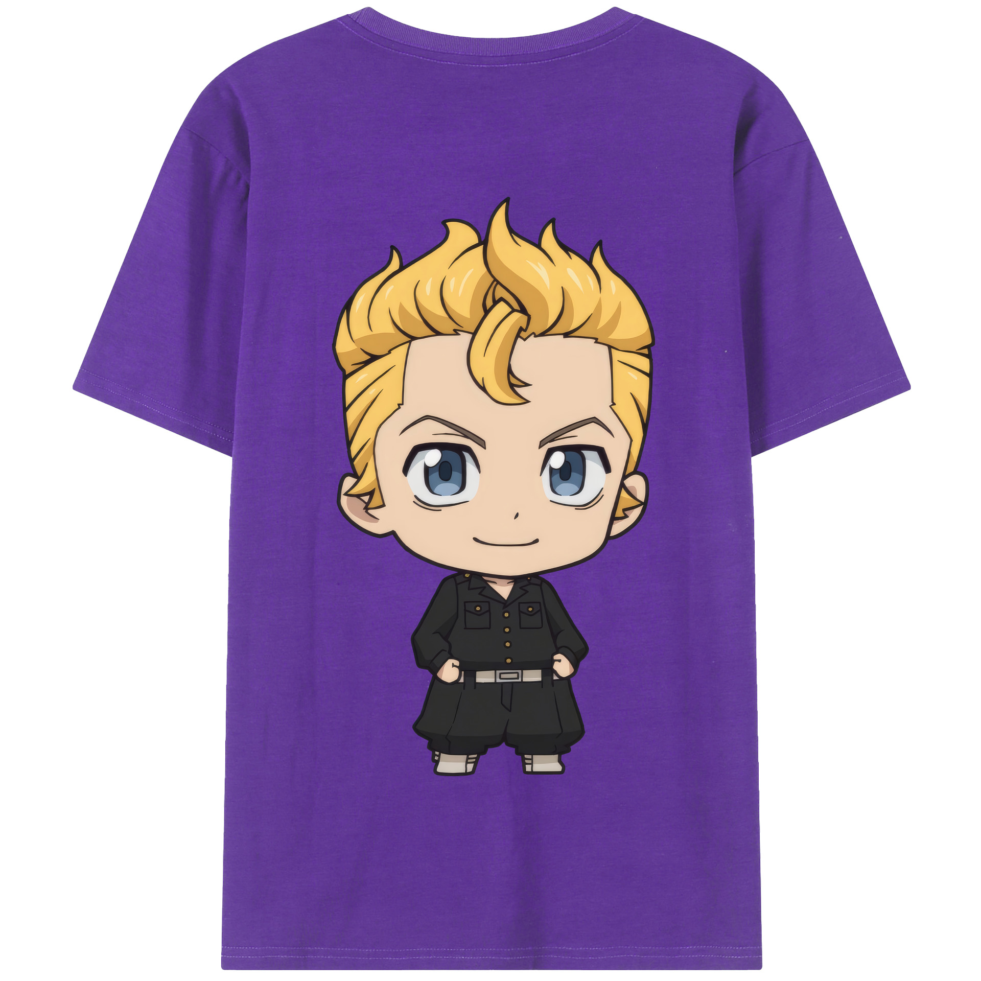 （画像用） 東京リベンジャーズ Tokyo Revengers 綿100％半袖Tシャツ（背面プリント）