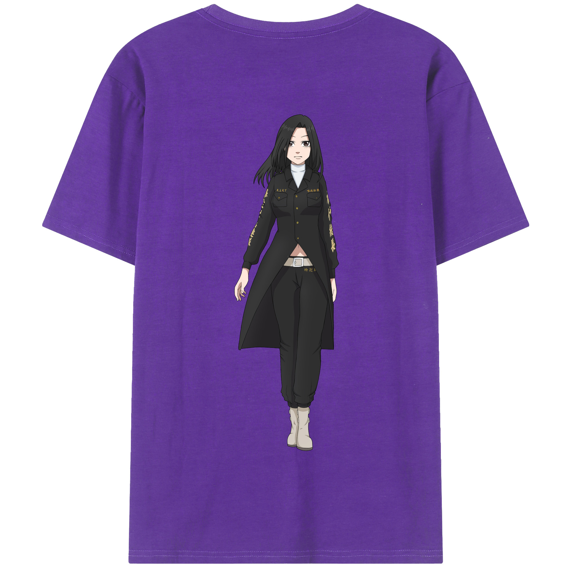 （画像用） 東京リベンジャーズ Tokyo Revengers 綿100％半袖Tシャツ（背面プリント）