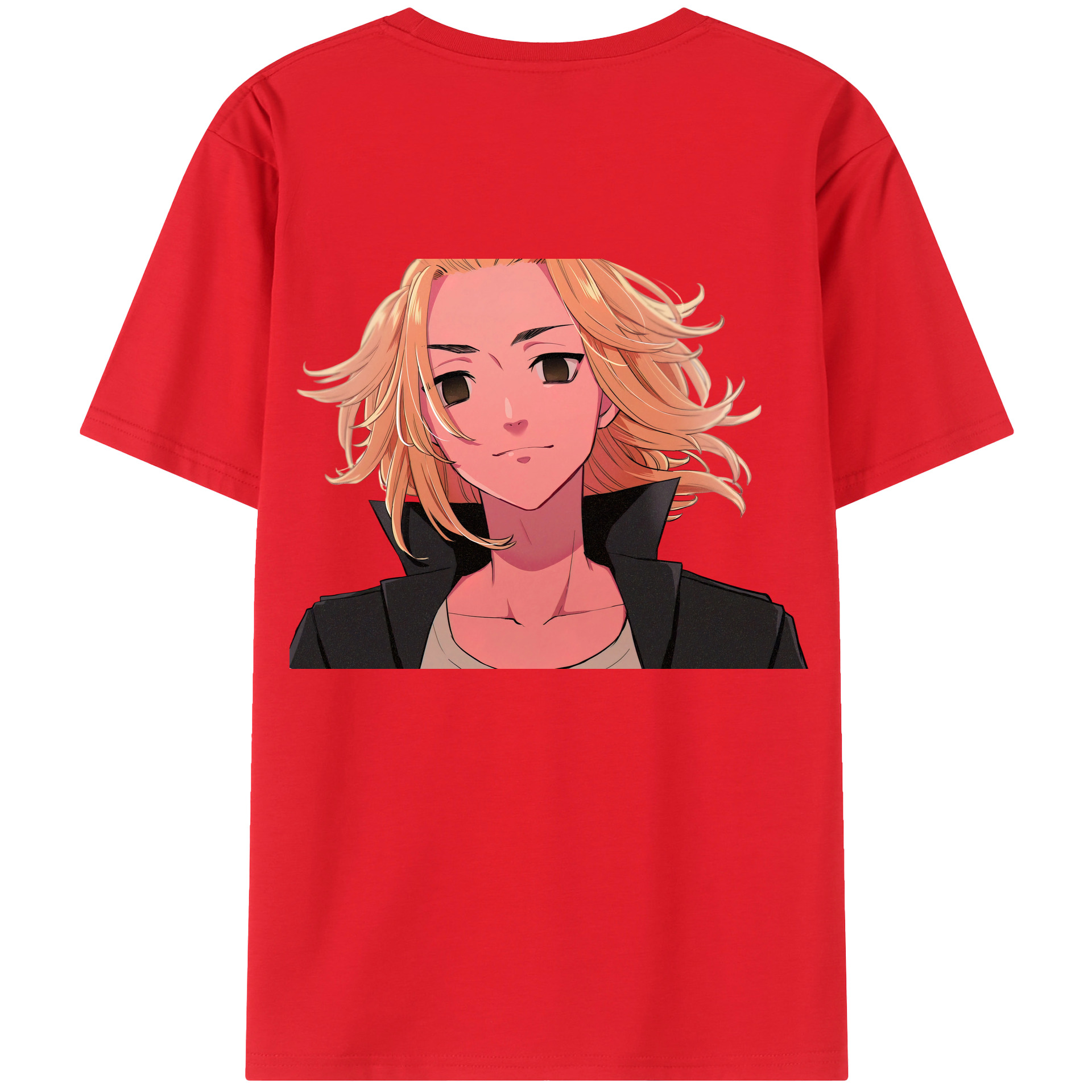 （画像用） 東京リベンジャーズ Tokyo Revengers 綿100％半袖Tシャツ（背面プリント）
