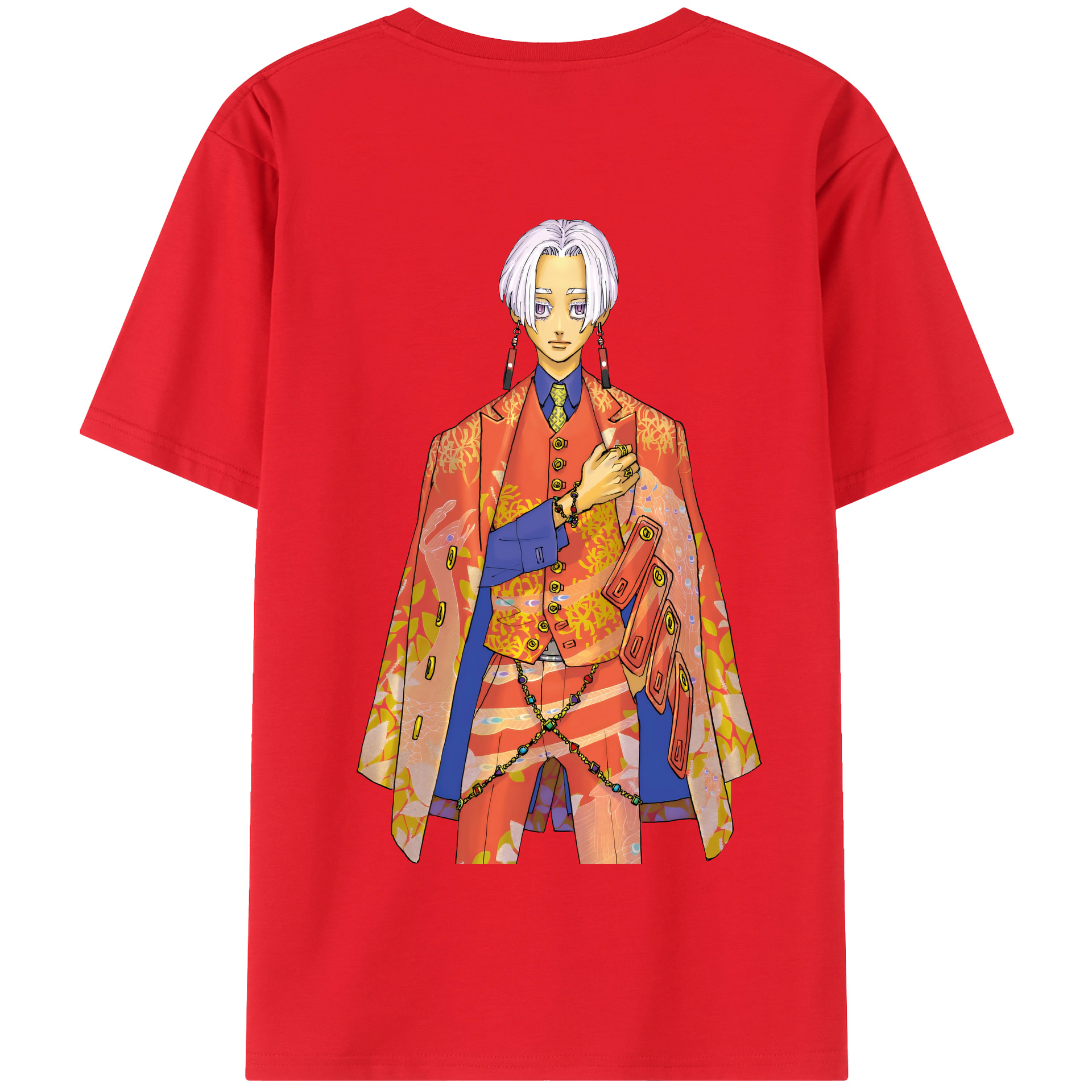 （画像用） 東京リベンジャーズ Tokyo Revengers 綿100％半袖Tシャツ（背面プリント）